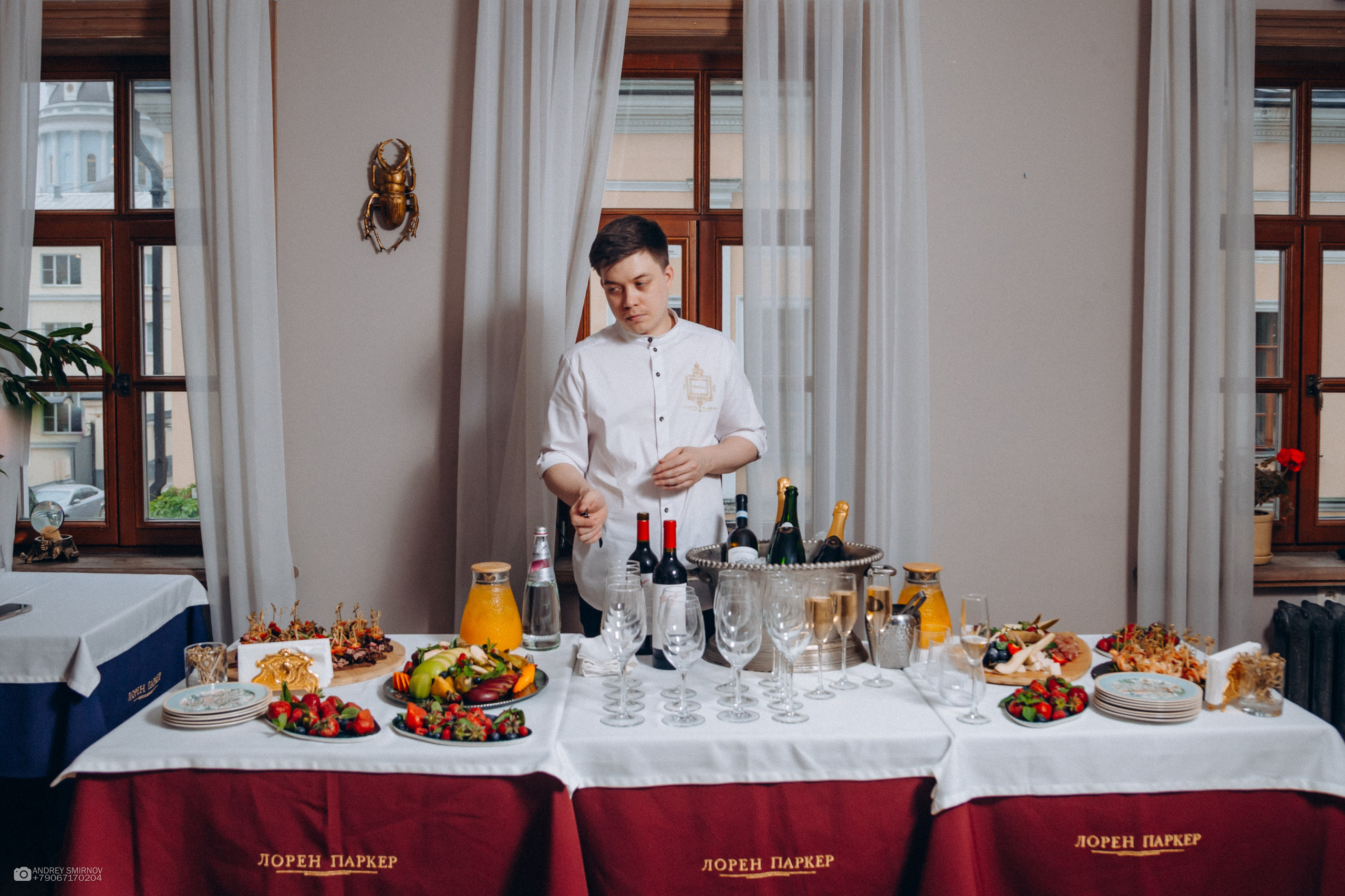 Ресторан Лорен Паркер. FOTOZ Studio / Фотовидеомейкер Андрей Смирнов