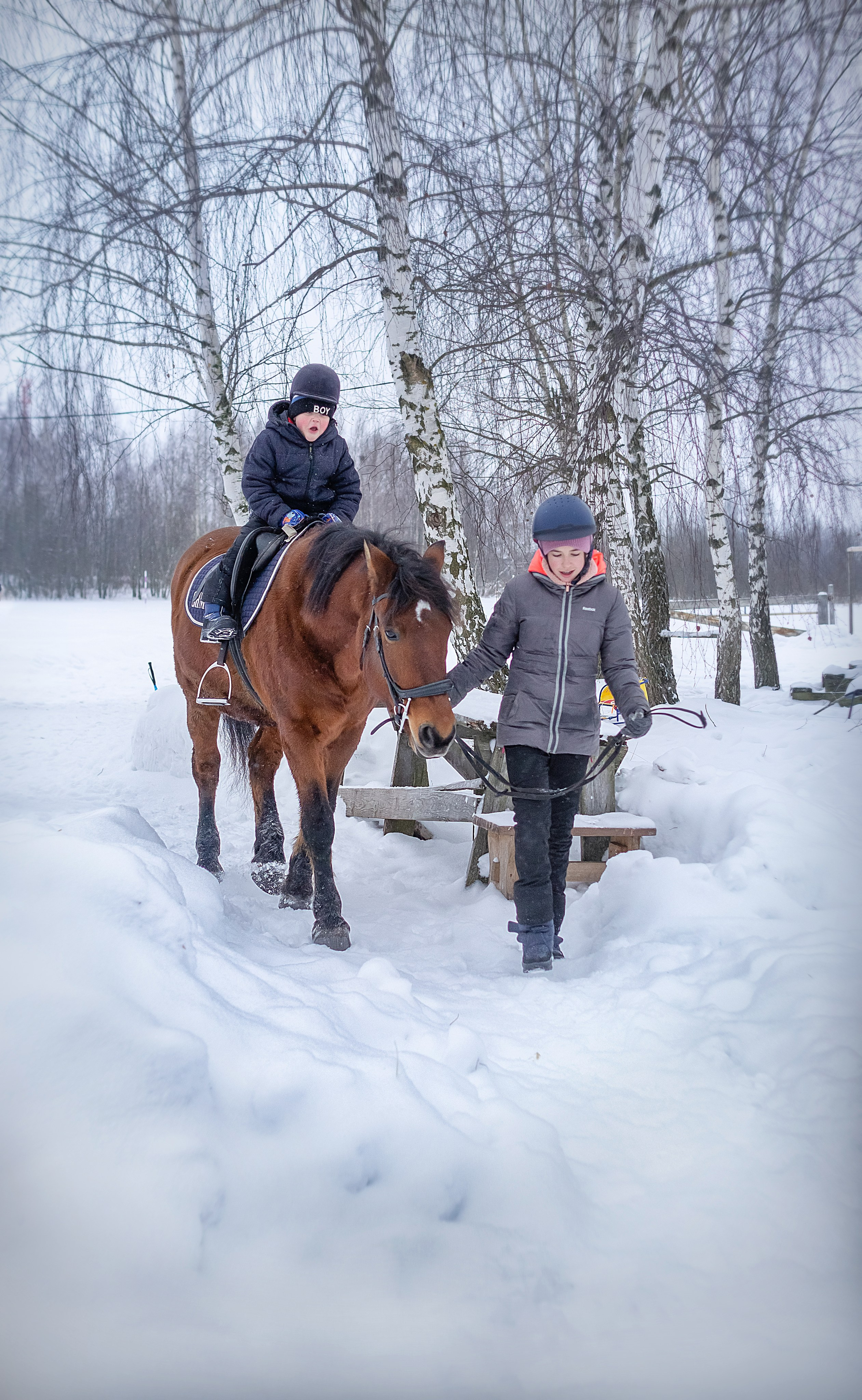 Фотосессия в конном клубе