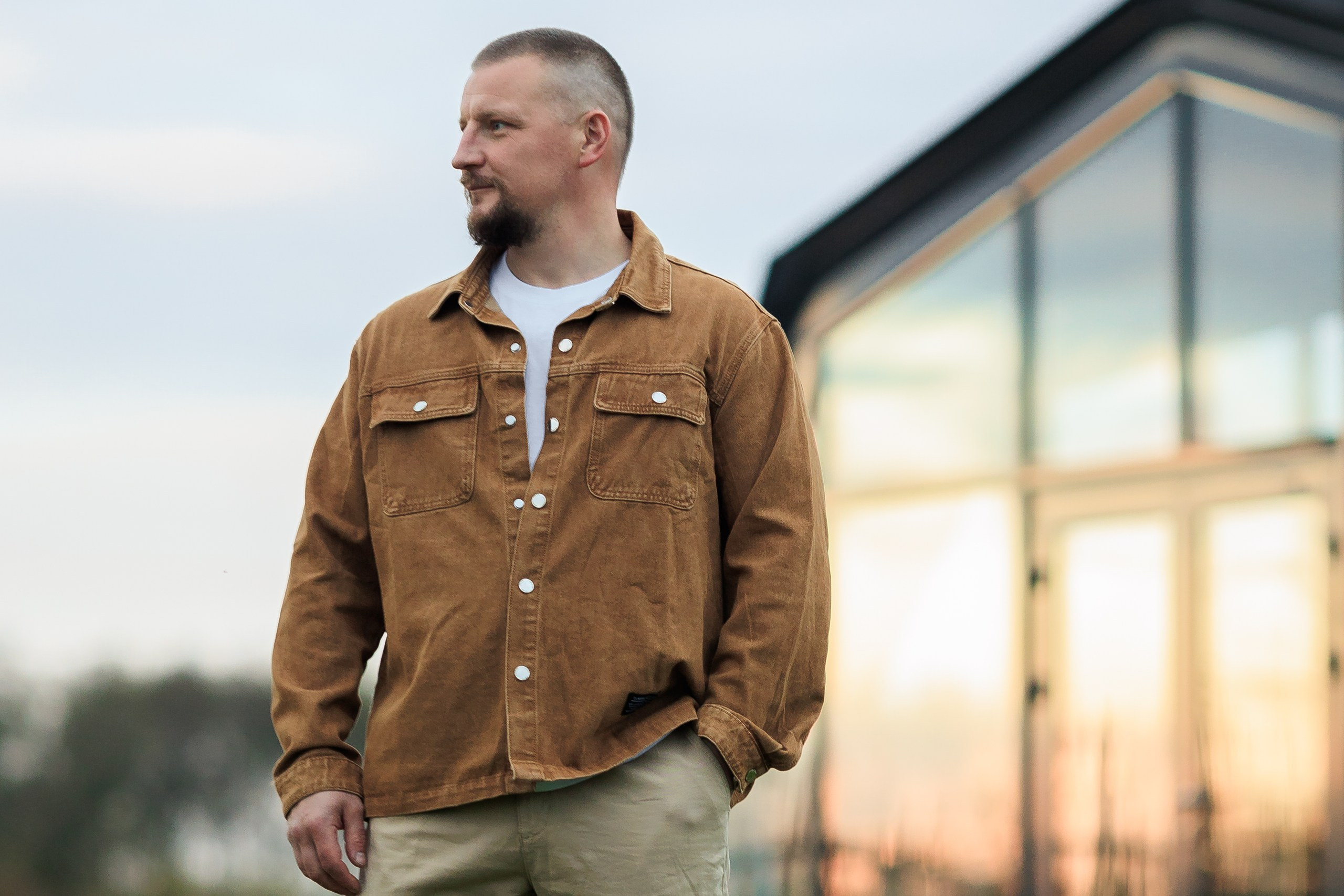 Мужской фотосессия на улице 5