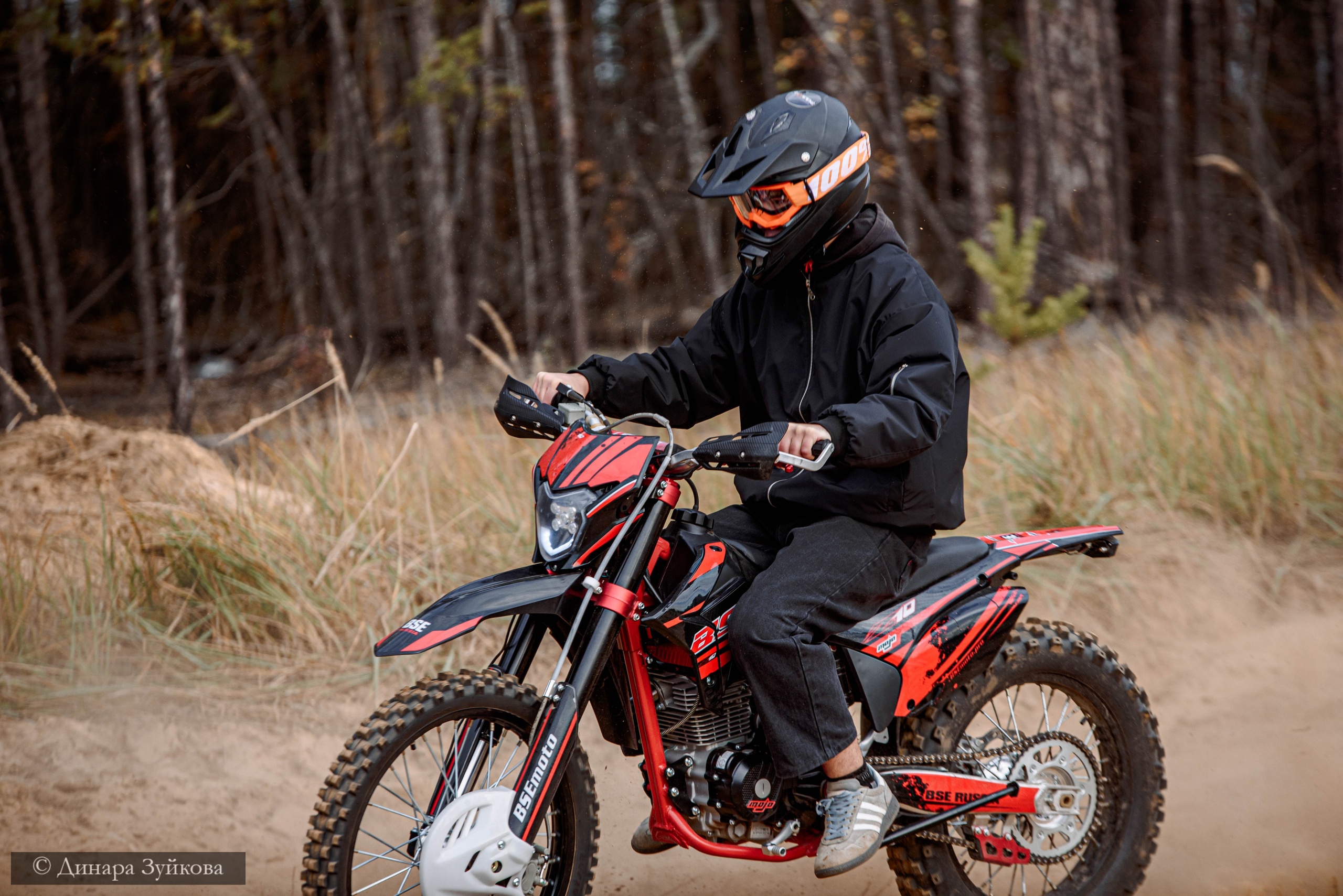 Тест драйв мотоциклов BSE. Мотофотограф в Нижнем Новгороде Динара Зуйкова