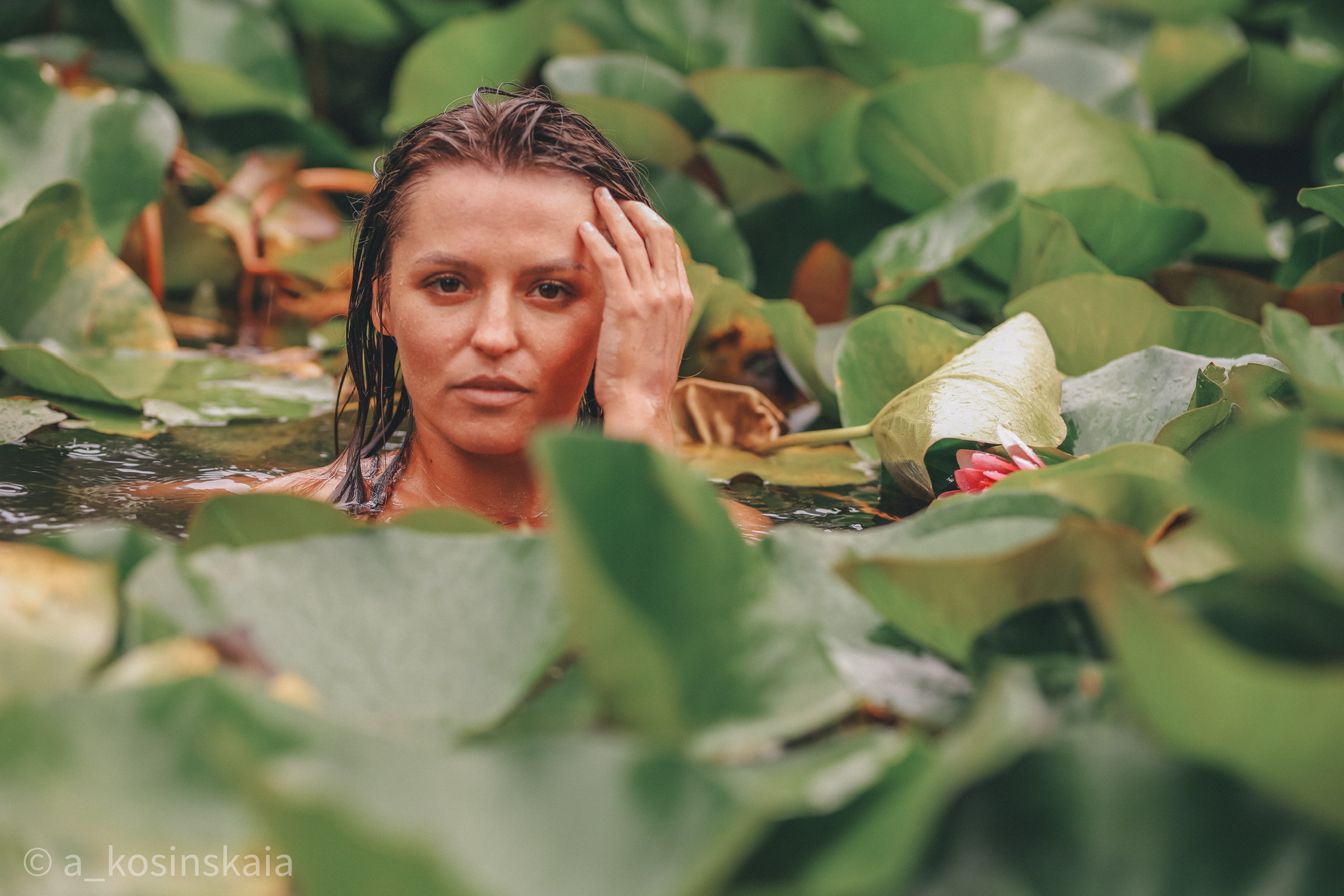 Съемка в лотосах. Женская фотография|Ялта