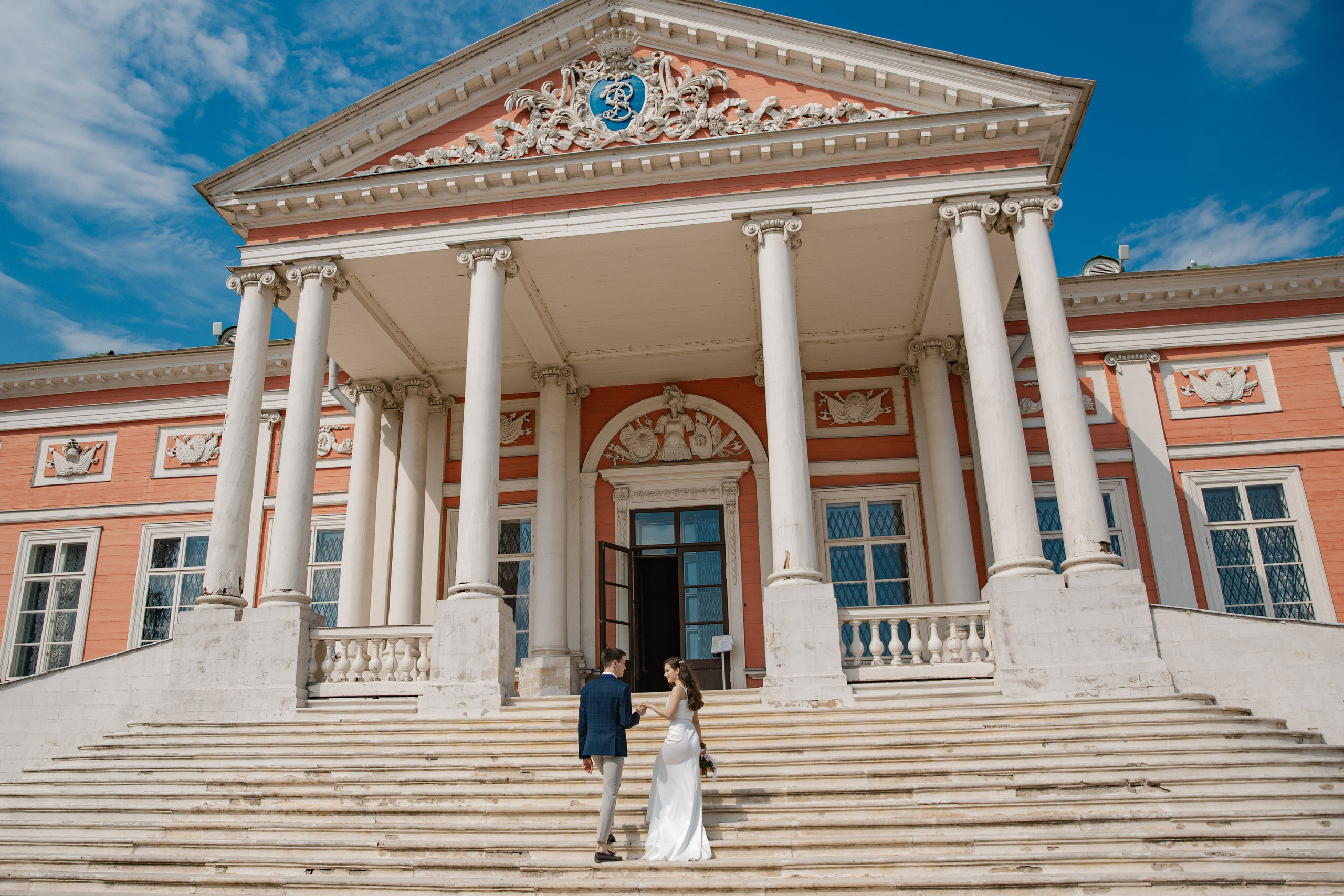 Свадебная фотосессия в Кусково. Фотограф и видеограф Анна Домашенко