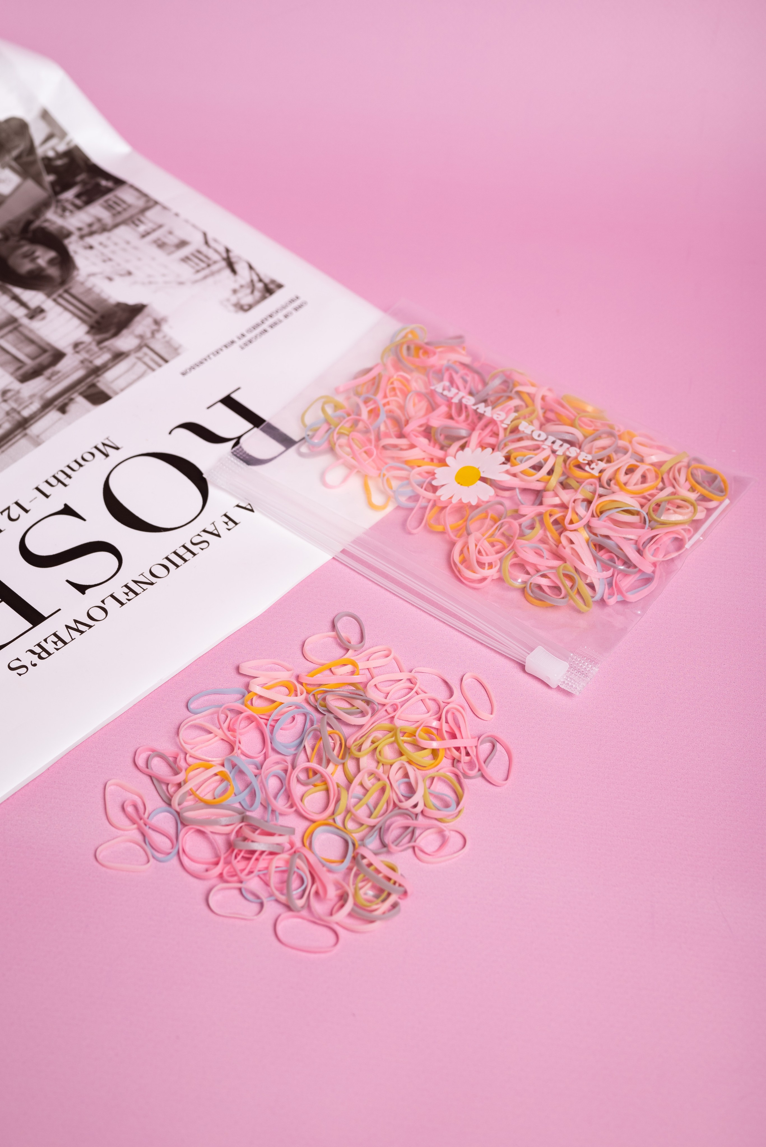 Резинки для волос. Предметный фотограф, фото для маркетплейсов Пятигорск, КМВ