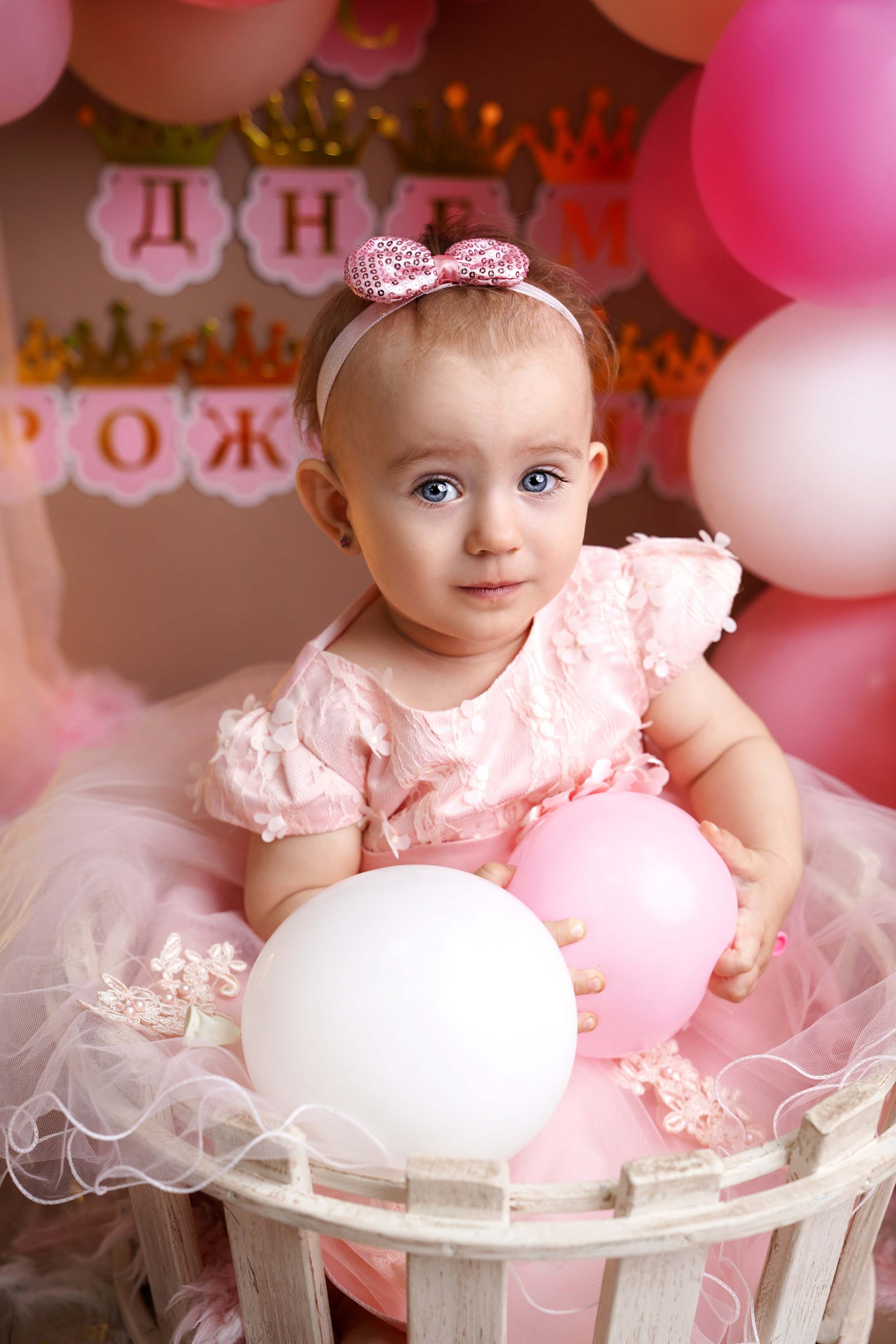 Фотосессия ГОДОВАСИЕ. Фотограф новорожденных, детей до года и беременных в Симферополе