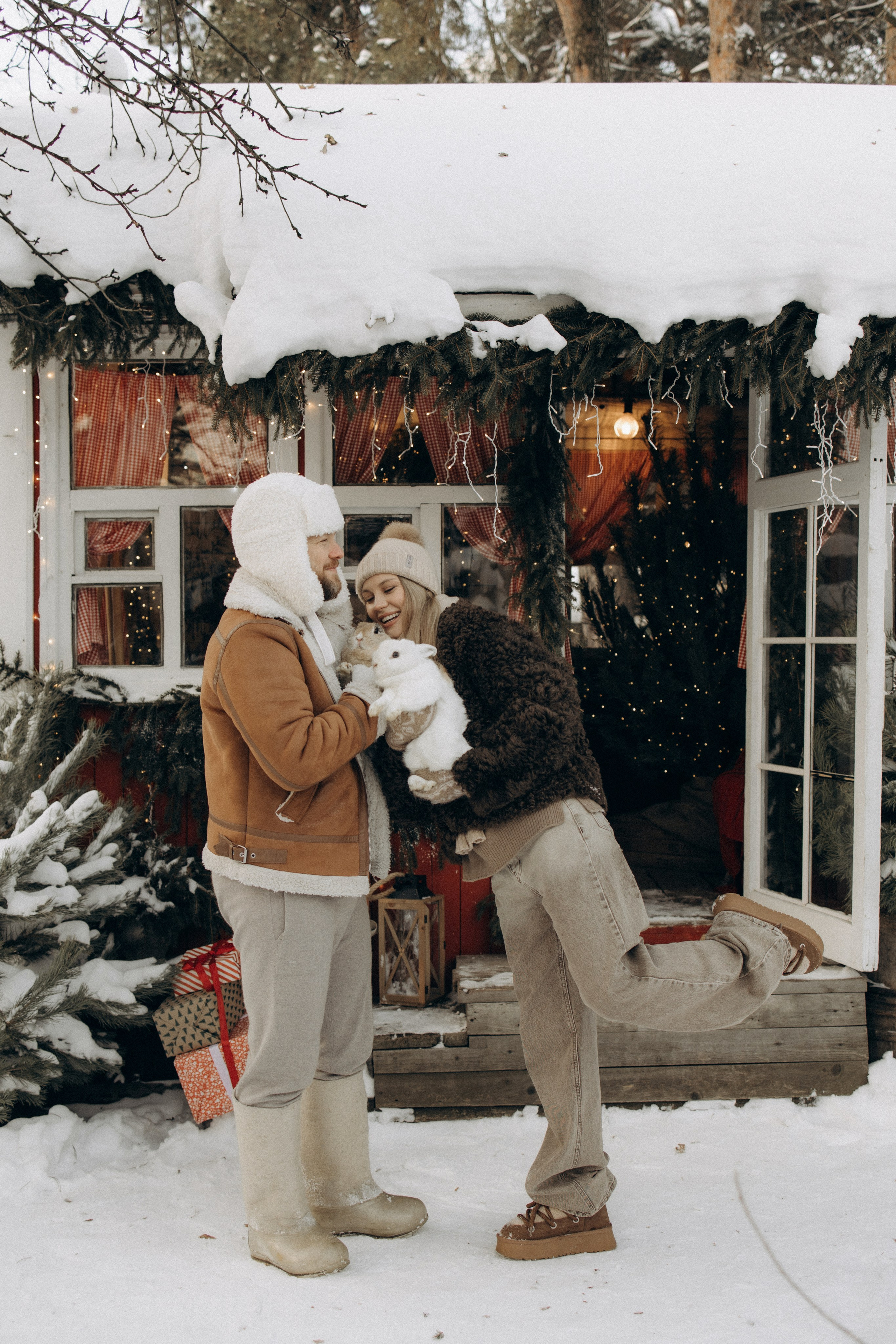 Зимняя фотосессия. Семейный фотограф Москва Юлиана Фетисова