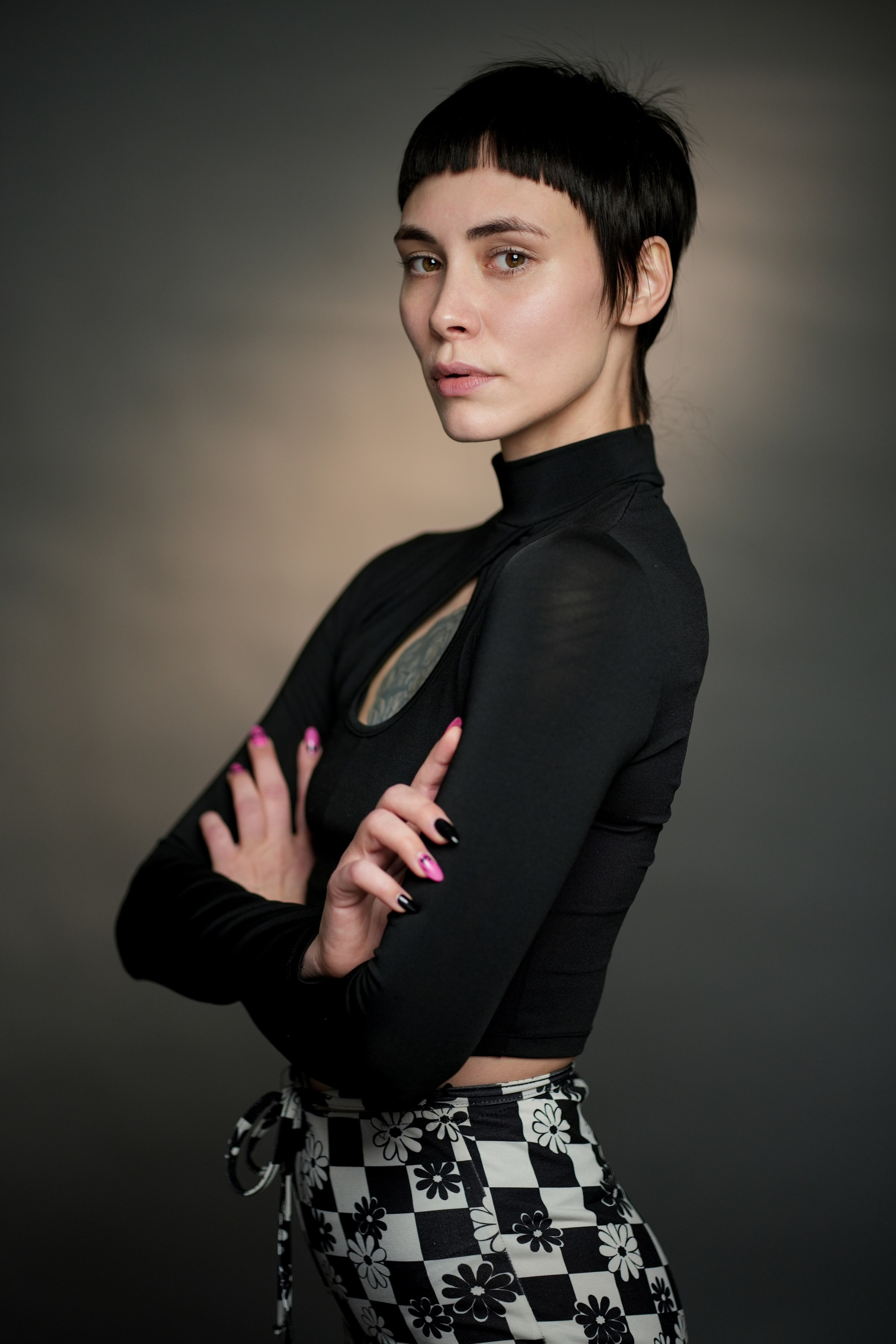 Люба, актерская фотосессия. Портретная съемка в Москве, студийный фотограф Игорь Фомин