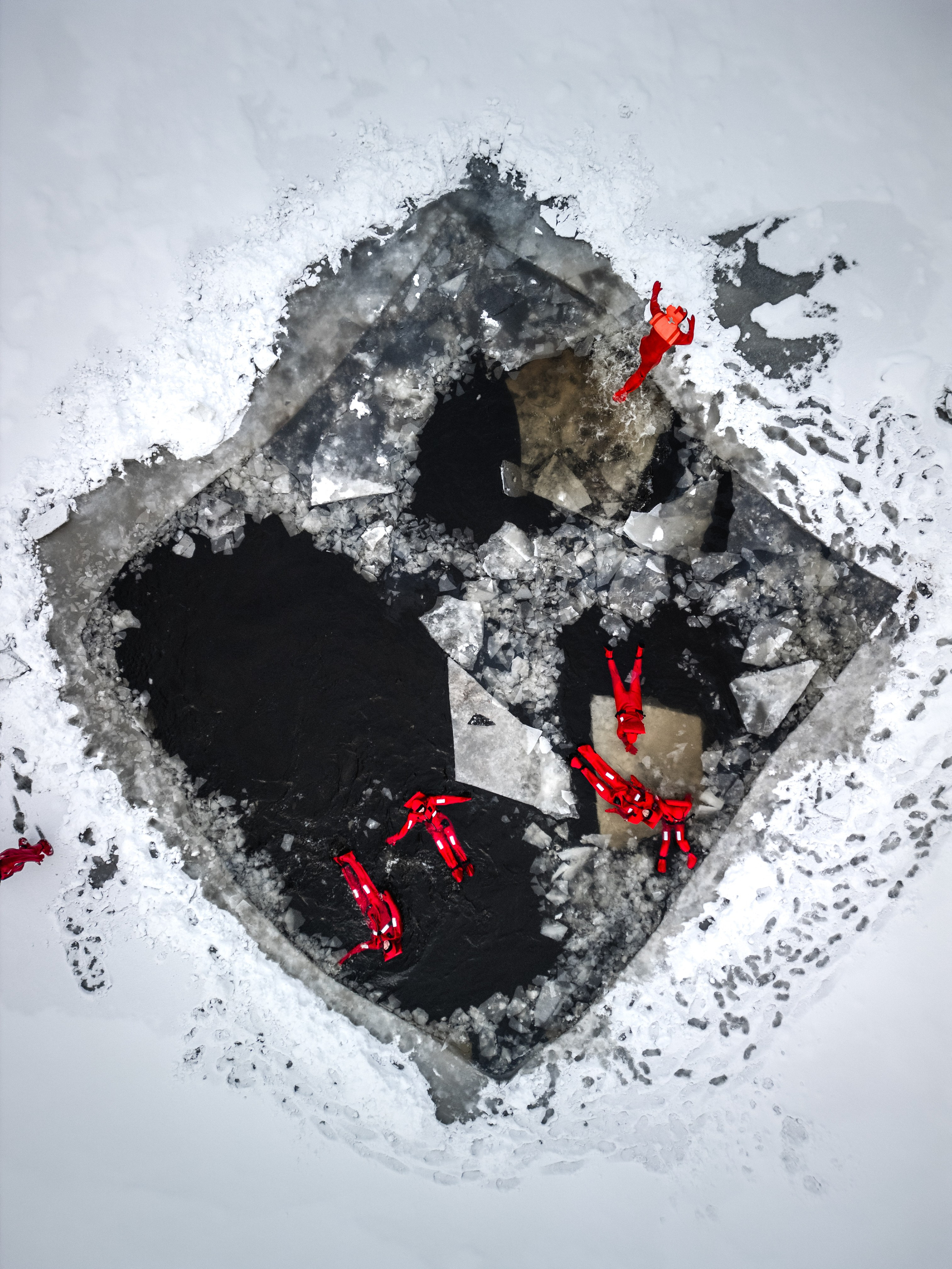 Айсфлоатинг #8. DRONBERRY — Аэросъемка Ярославль