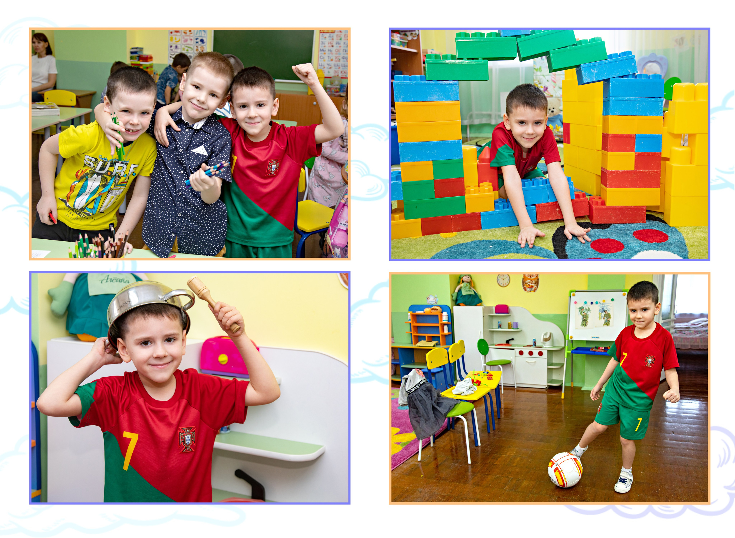 Детский сад. Выпускные альбомы в Красноярске. Студия Колибри