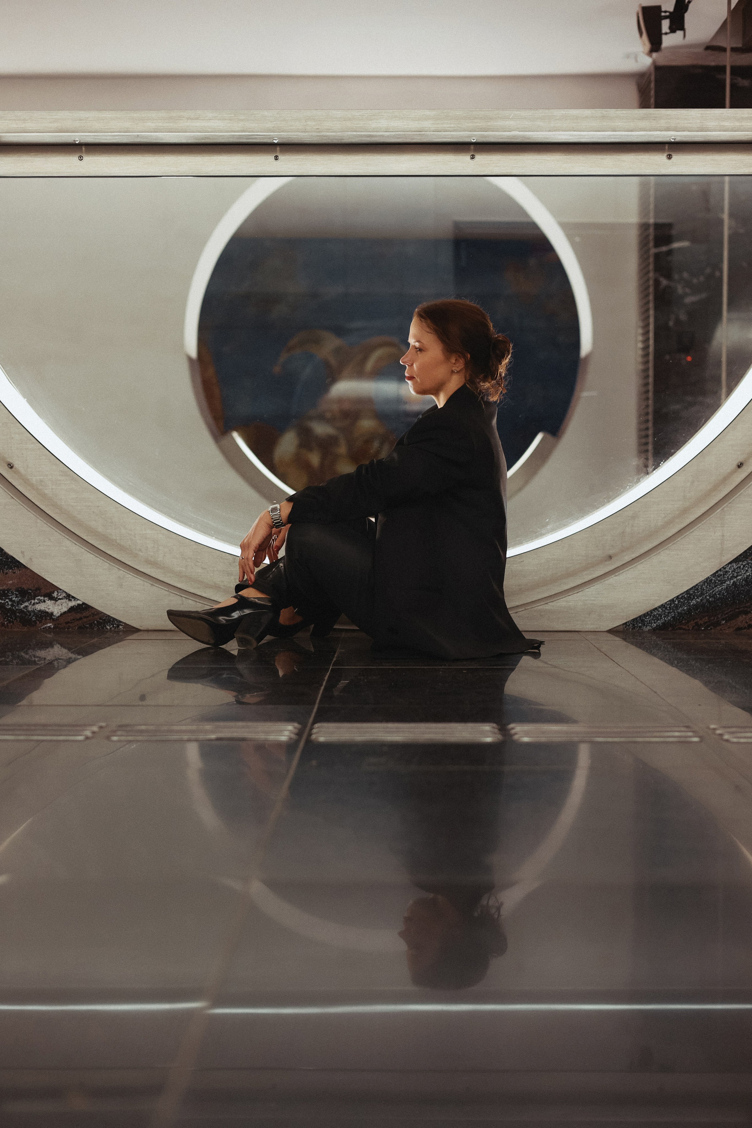 Фотосессия в московском метро. Портретный и семейный фотограф в Москве Мария Рослякова