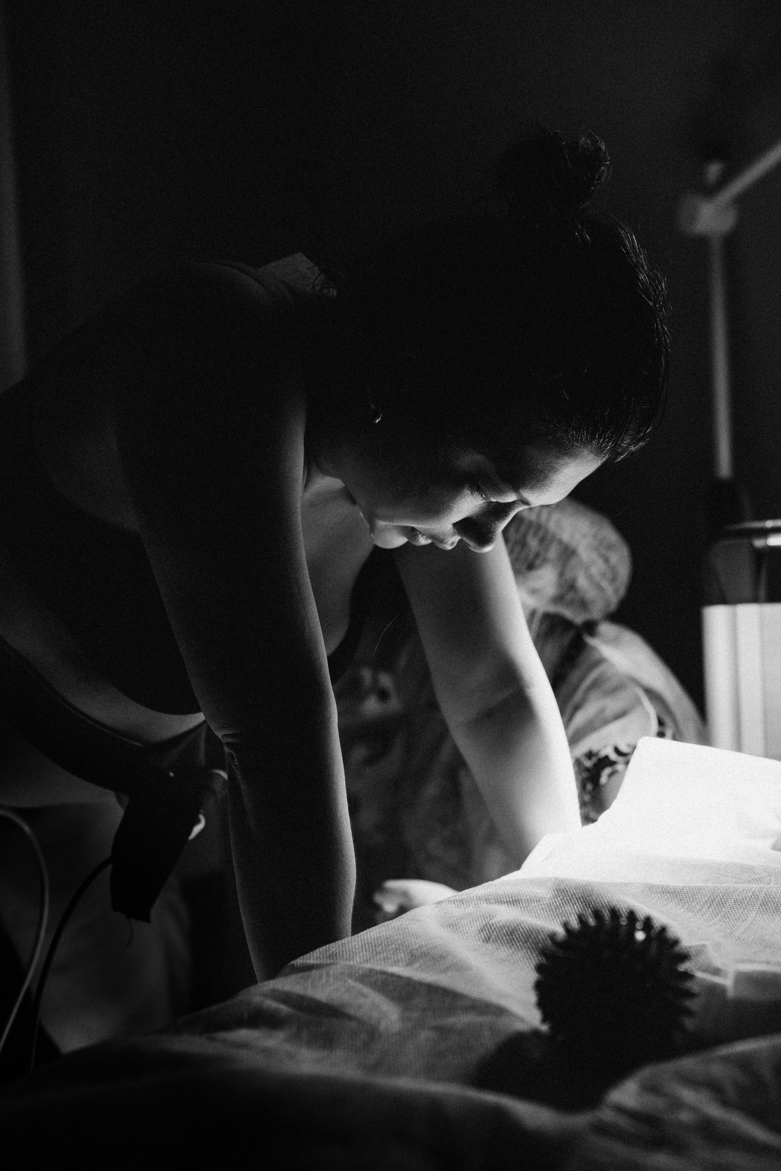 Съемка родов. Надежда Виховская — семейный фотограф в Астане