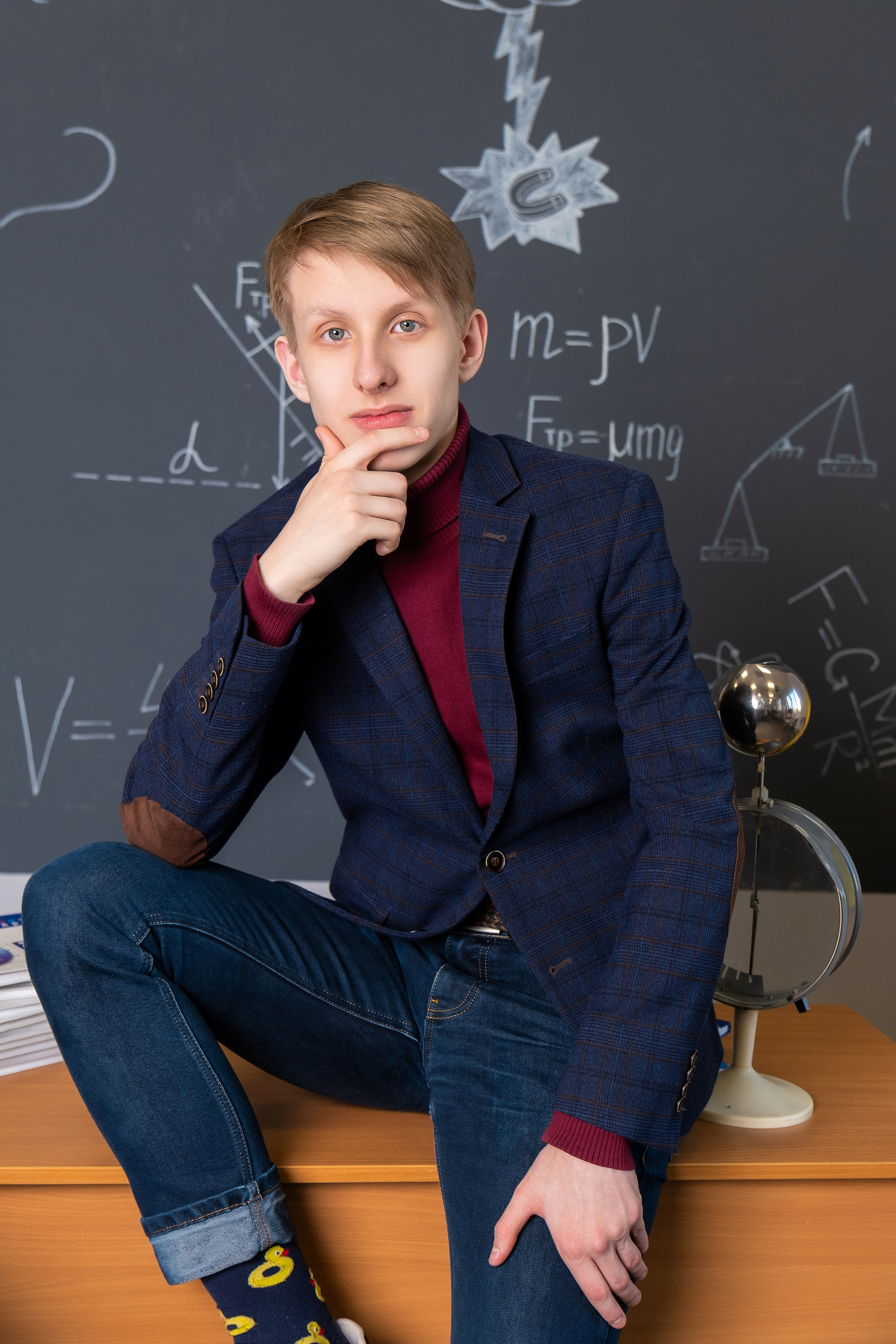 Фотосессия один день в школе. Профессиональный фотограф в Москве и Одинцово Родика Архип