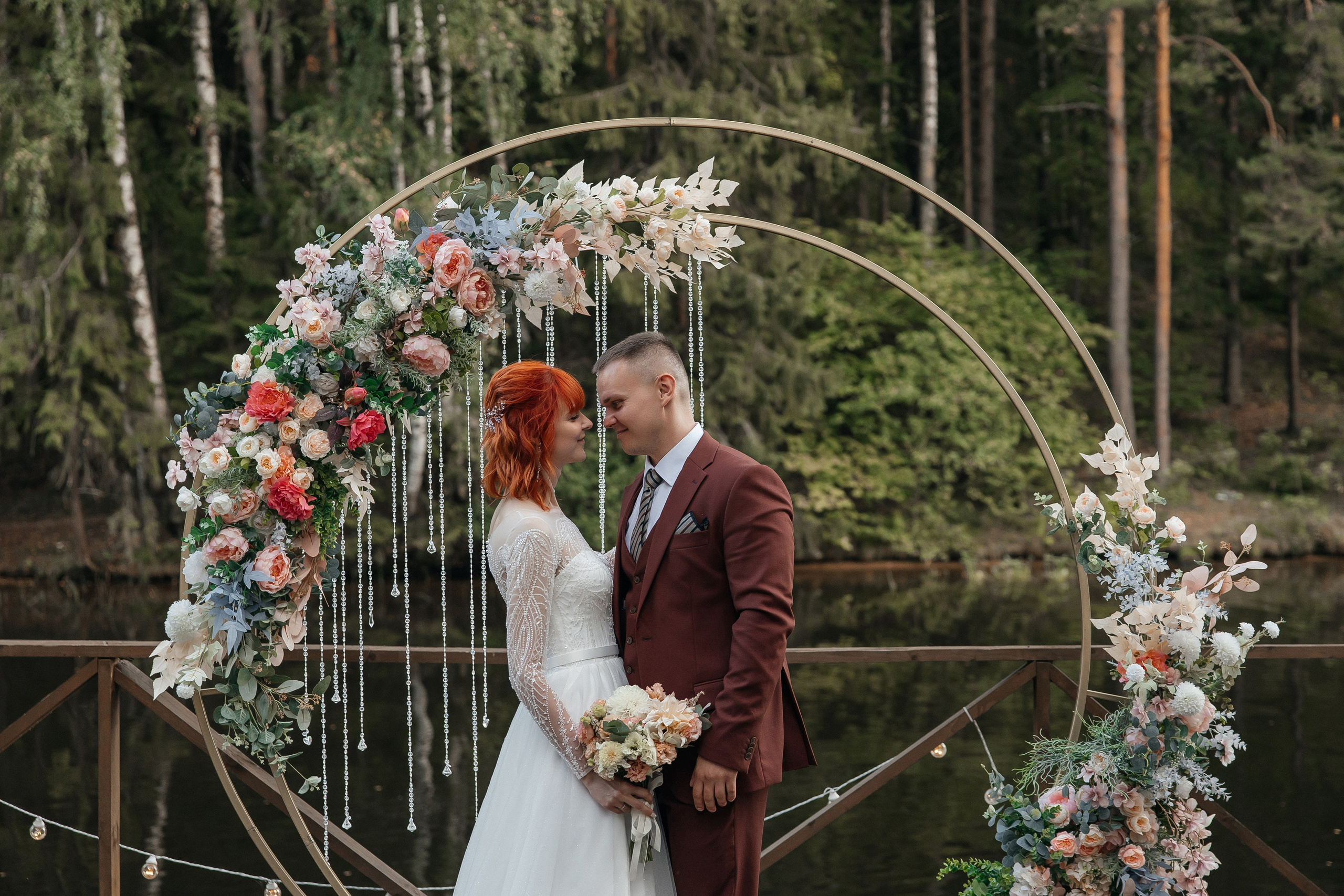 Выездная регистрация брака в «Горки Холидей». Свадебный фотограф в Москве Дарья Олендарёва