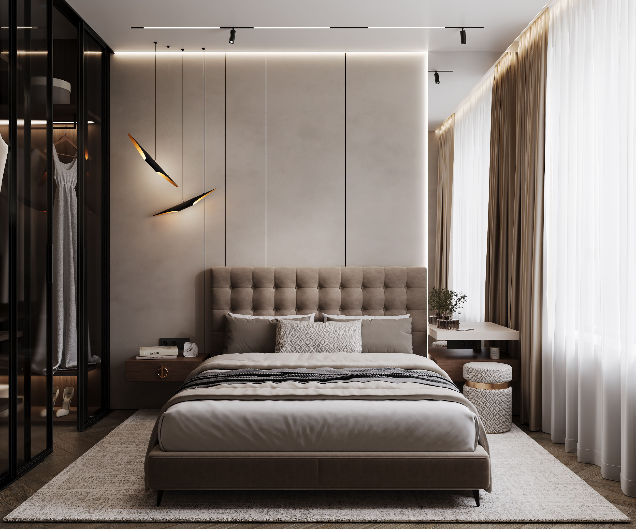 Western Port. Дизайн интерьера | 3D визуализация | Миланская Марина