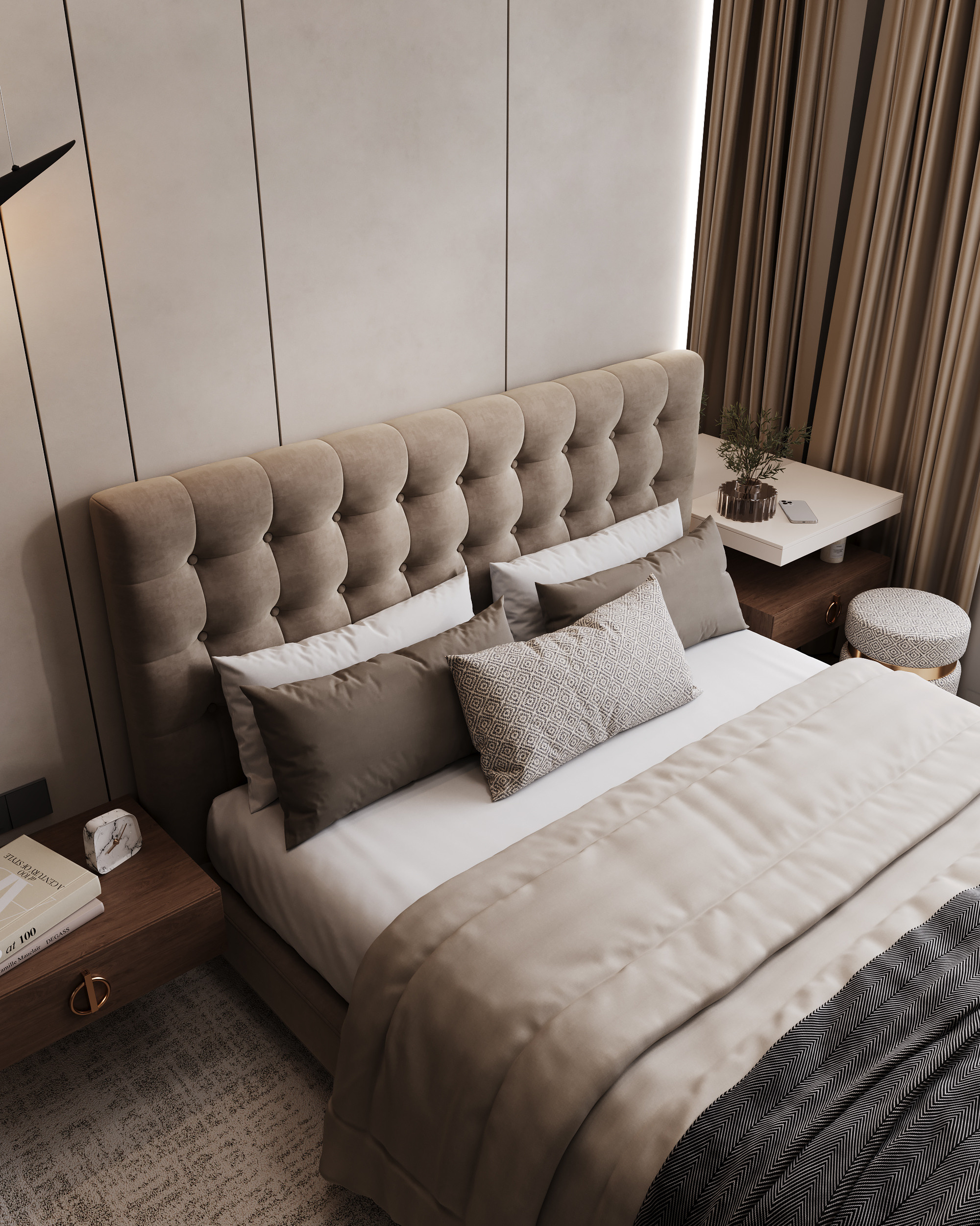 Western Port. Дизайн интерьера | 3D визуализация | Миланская Марина