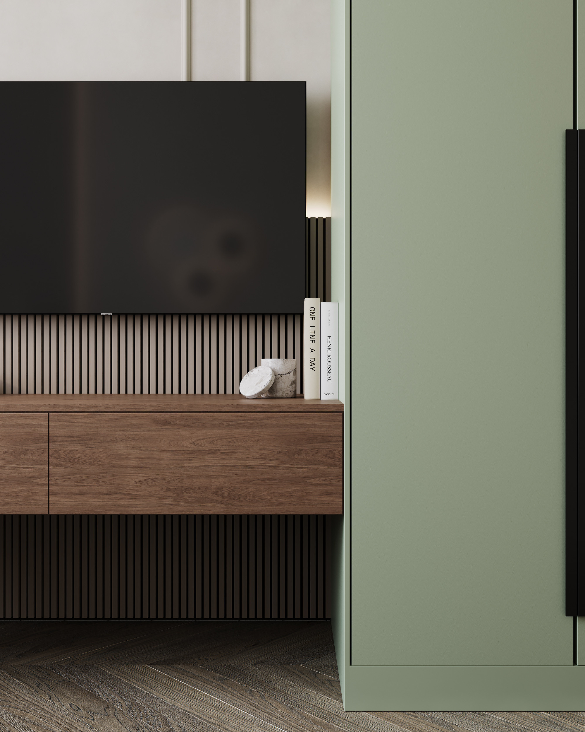 Western Port. Дизайн интерьера | 3D визуализация | Миланская Марина