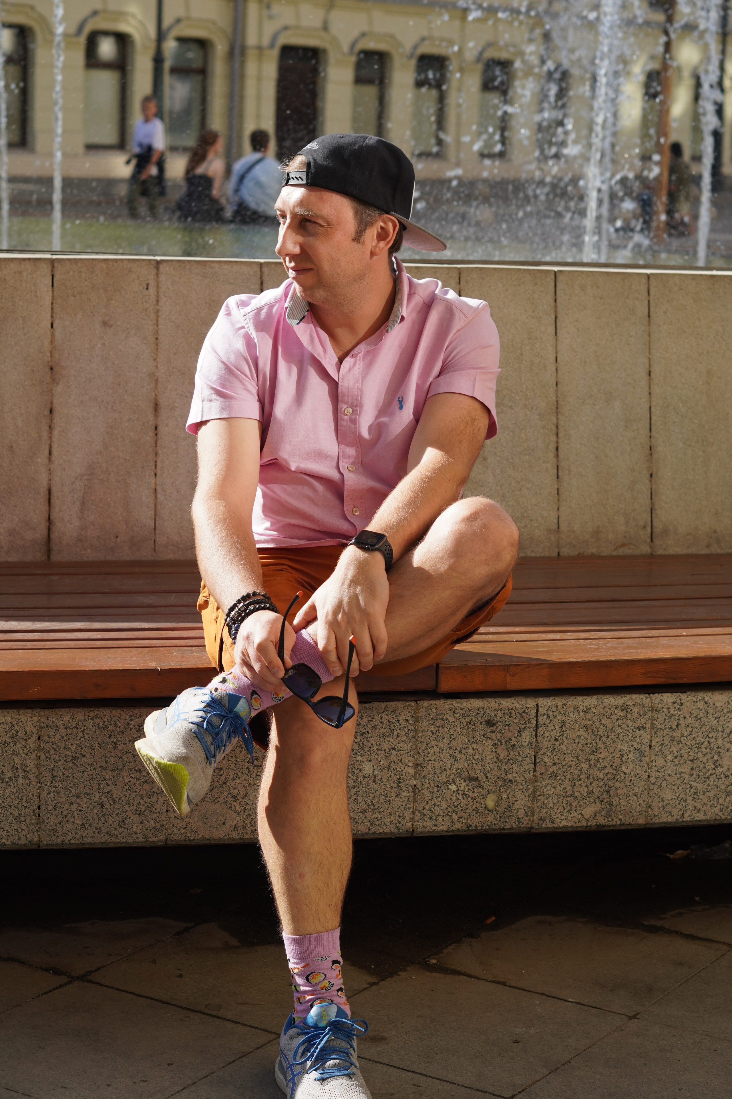 Прогулка в центре Москвы с Алексом. Репортажный и портретный фотограф Татьяна Одинцова