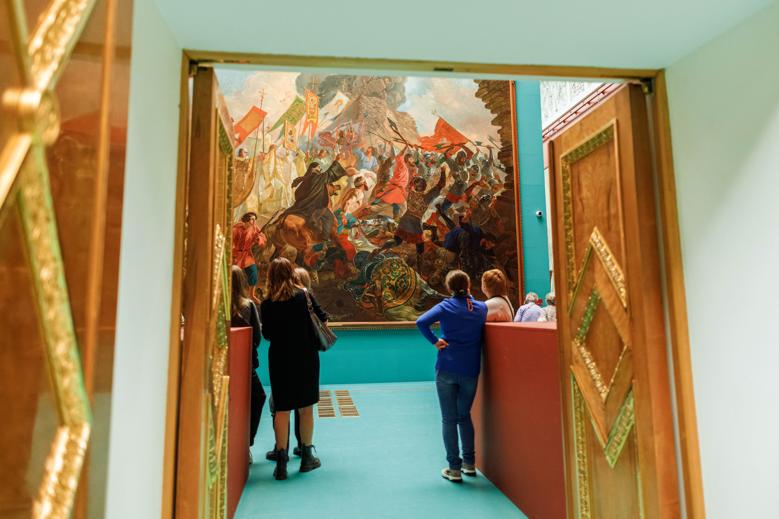 Великий Карл К 225-летию со дня рождения К. П. Брюллова Михайловский дворец Русского музея. Фотограф Балаев Михаил