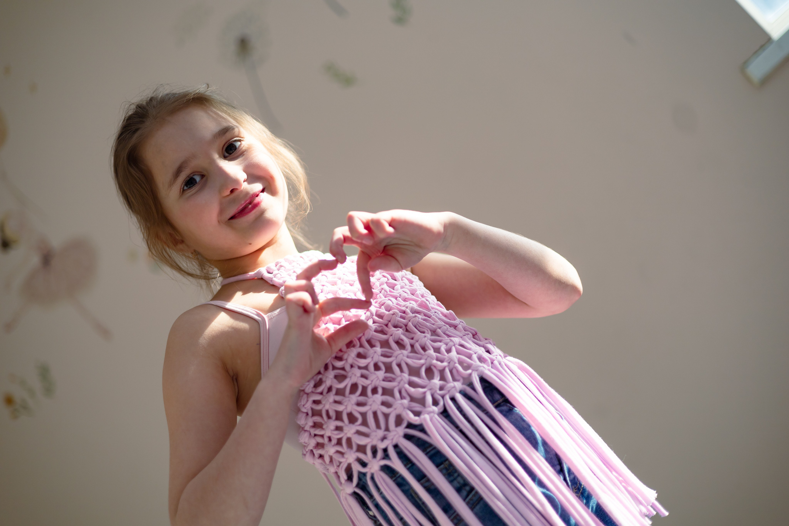Топ в технике макраме. Школа для девочек во Владивостоке — Само Совершенство