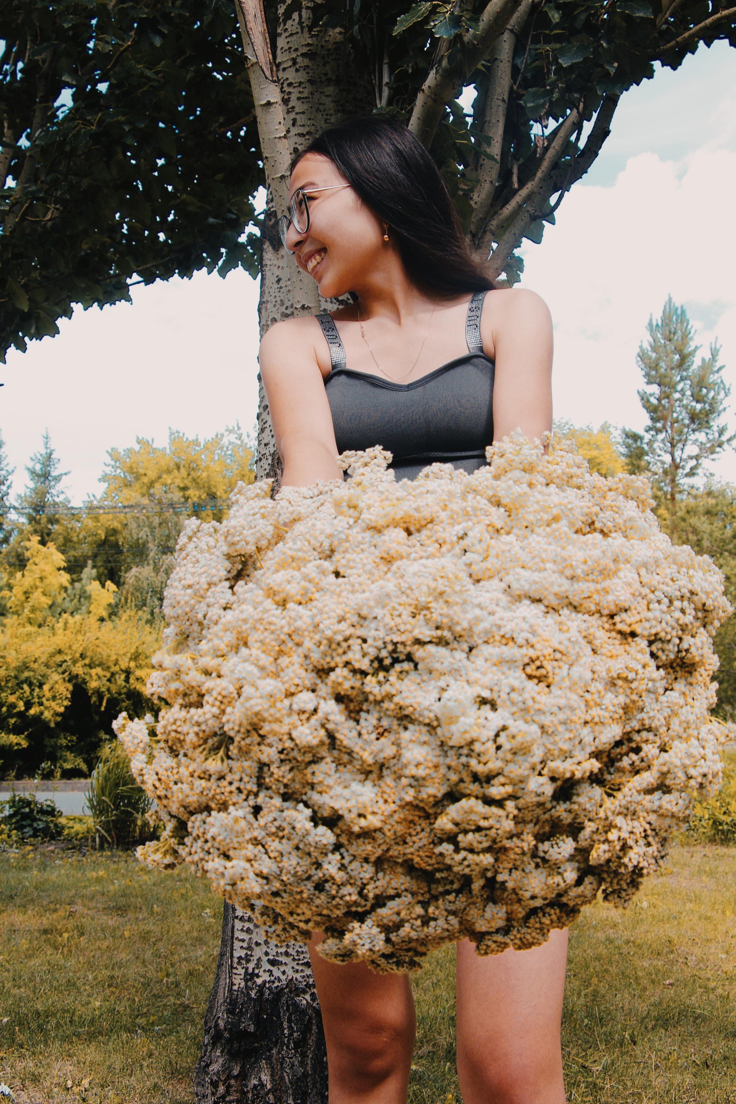 Дария с букетом полевых цветов…. Творческая, семейная Фотосъемка ДоброДарова Елена Омск