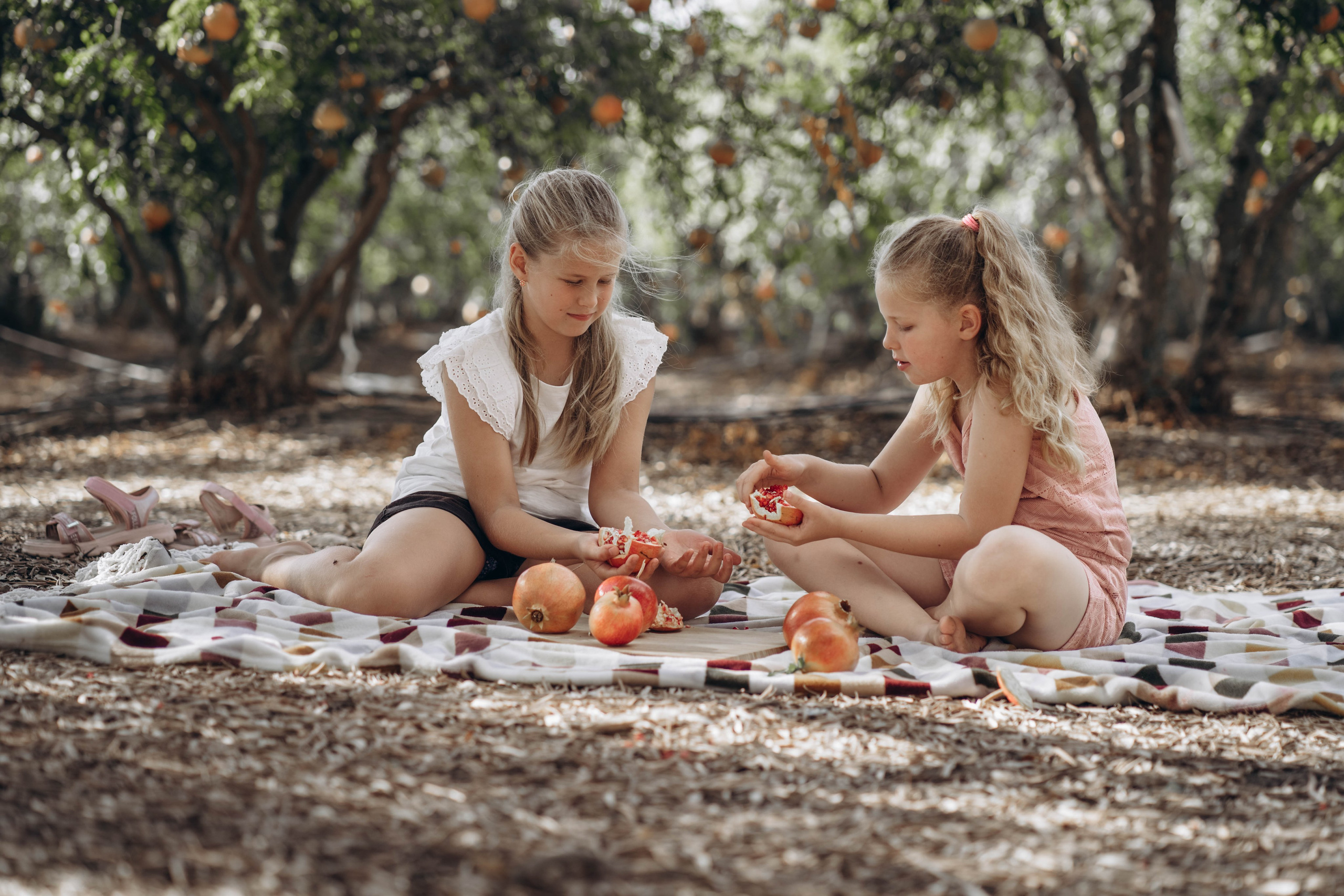 Гранатовый сад. Семейный и детский фотограф в Израиле и Москве Дорошок Надя