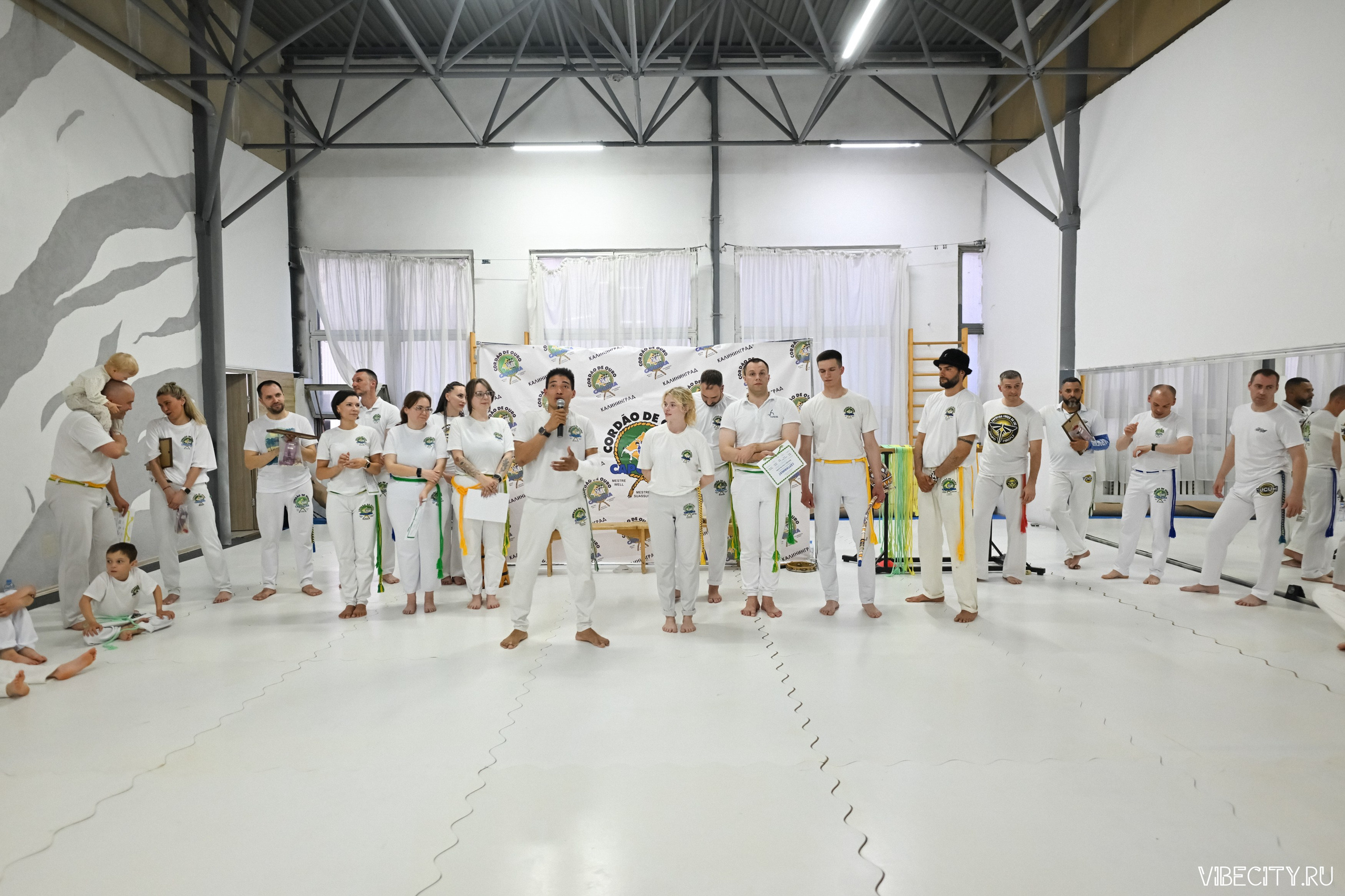 Capoeira: 4-е batizado e Troca de cordao. VIBECITY.RU Вайб Сити Ру Фоторепортажи Фотоотчеты Калининград