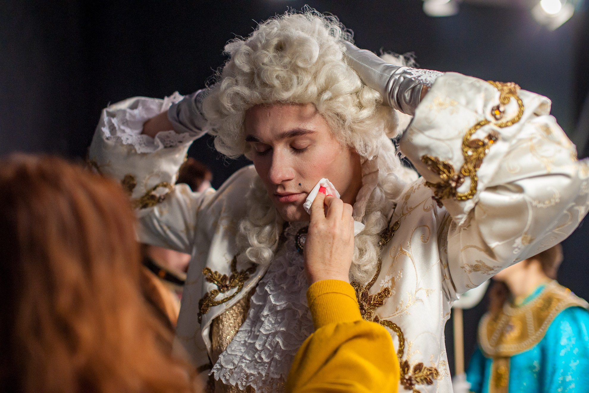 Backstage — Рождественская история. Репортажный фотограф в Москве Измалков Артем