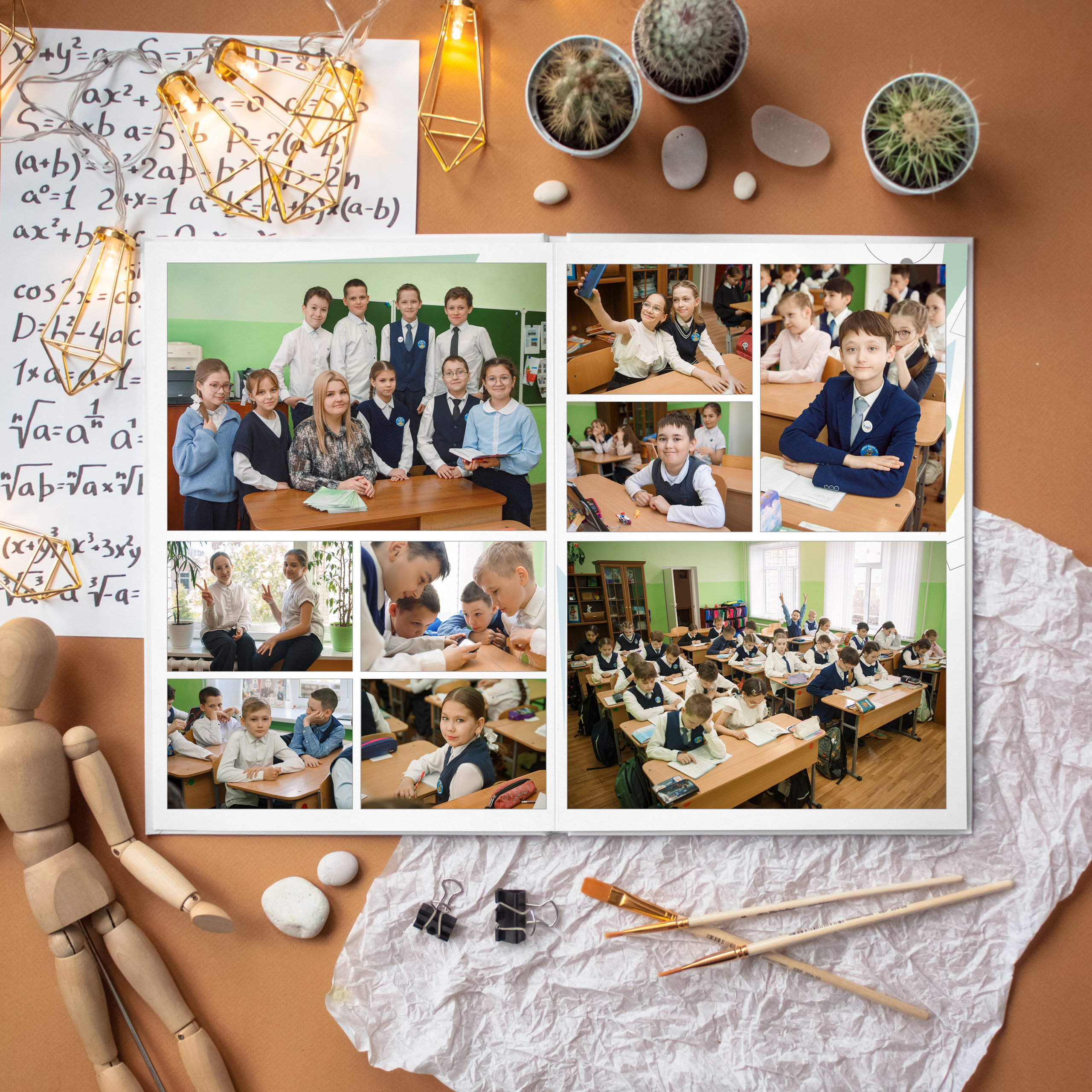 10 разворотов 4кл. Детский, семейный и школьный фотограф Светлана Волжанина