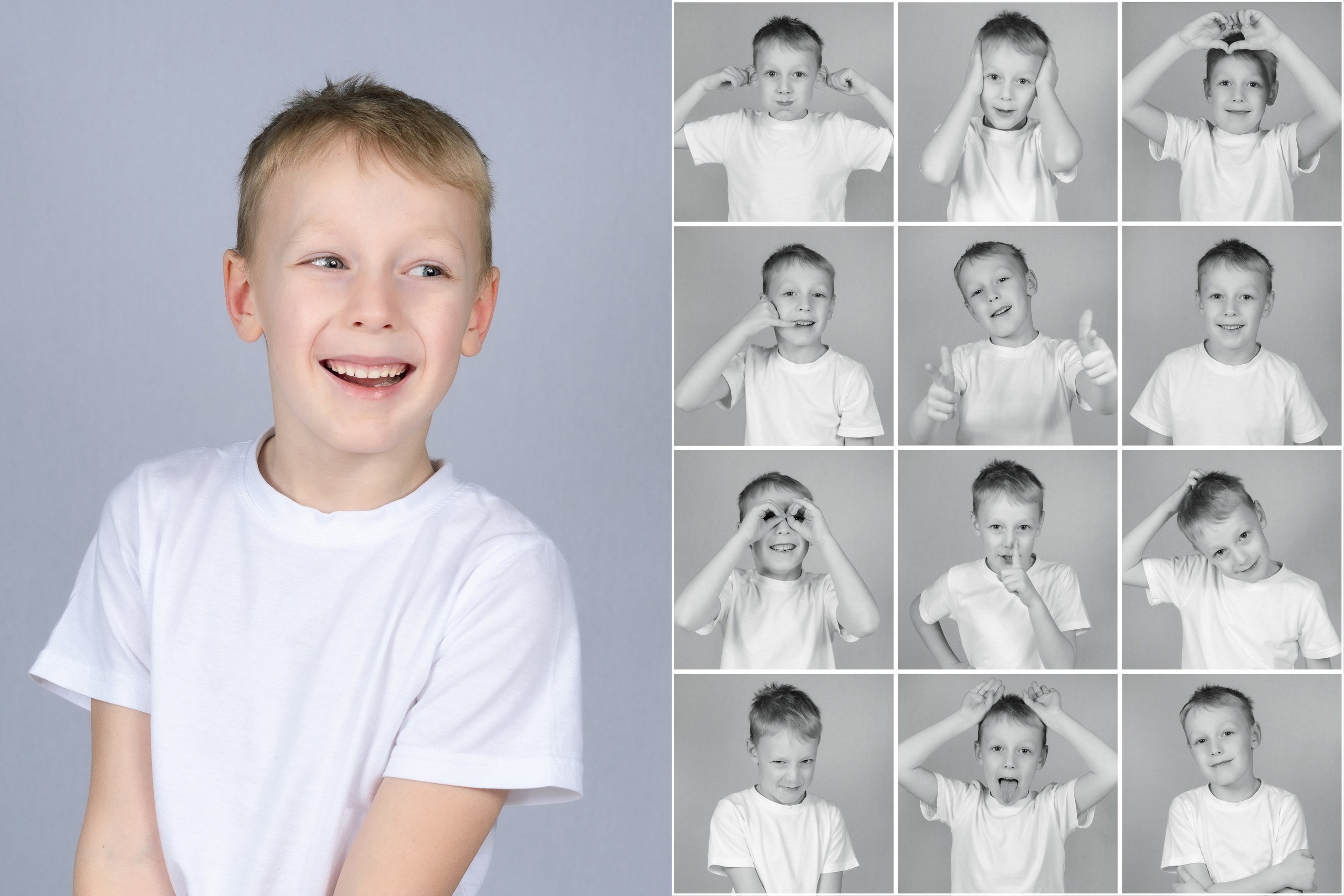 КОЛЛАЖ ЭМОЦИЙ. Фотограф Виктория Чокадзе