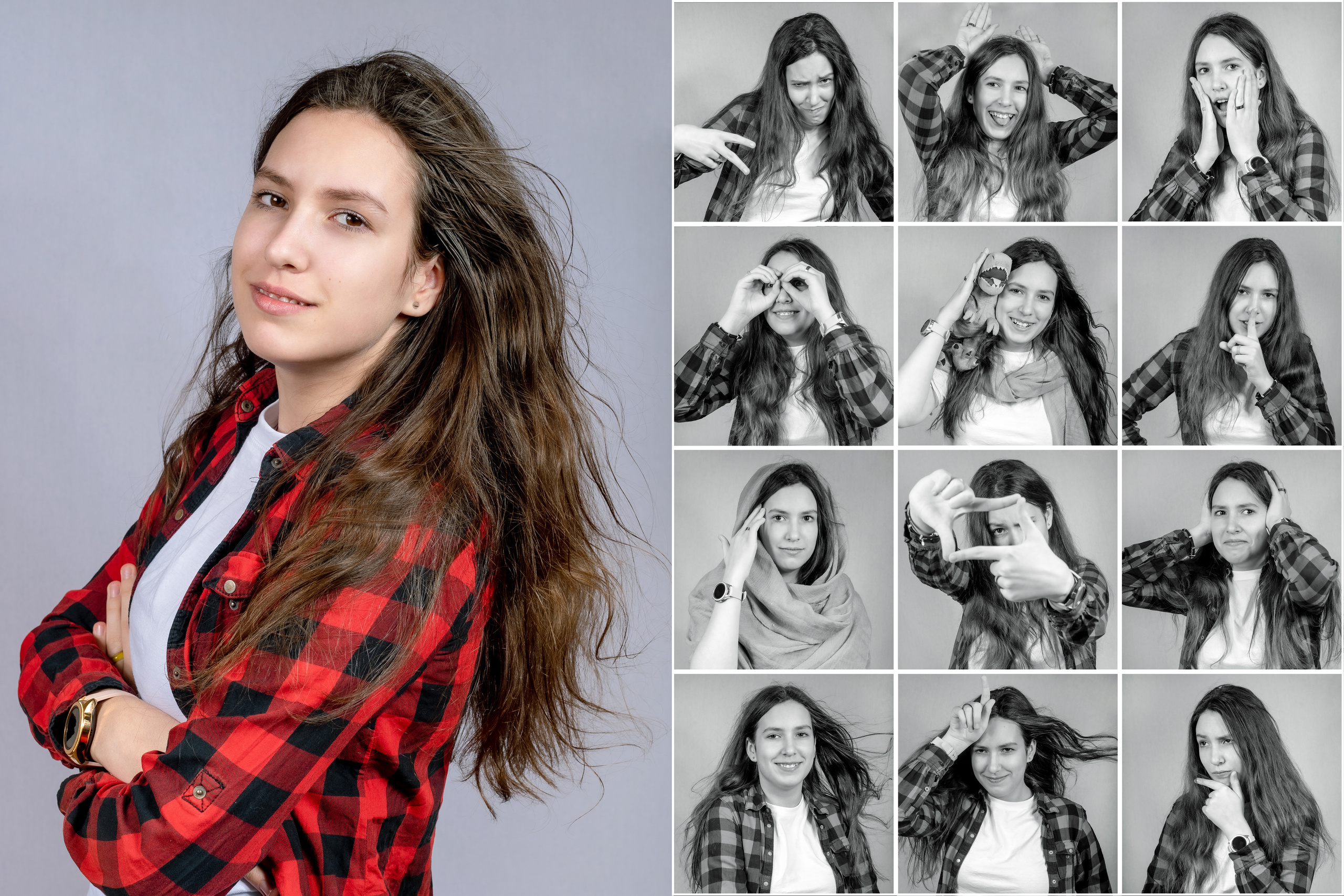 КОЛЛАЖ ЭМОЦИЙ. Фотограф Виктория Чокадзе
