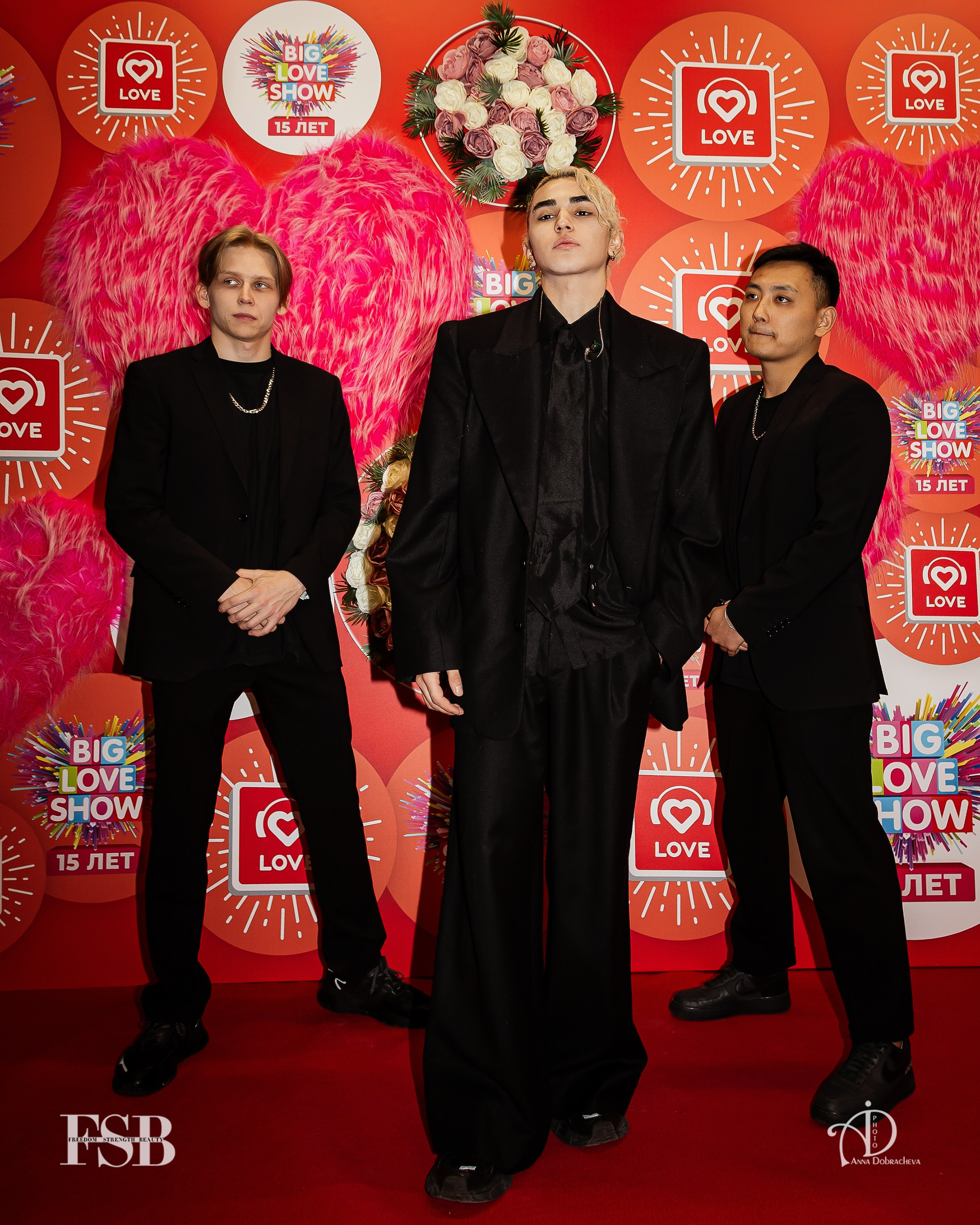 Amirchik на красной дорожке в Москве BIG LOVE SHOW 2024
