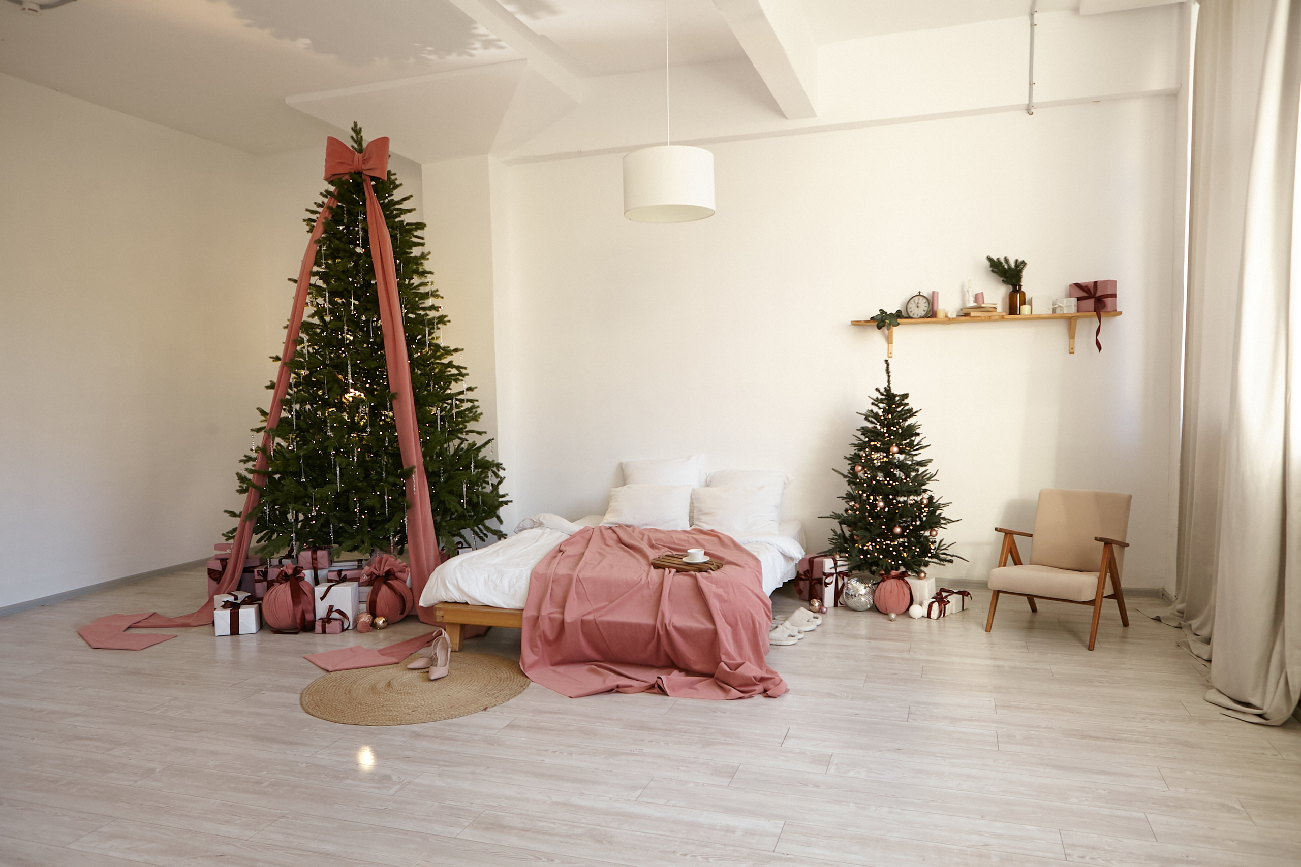 Новогодние студии, Новогодние залы для фотосессии в Санкт-Петербурге. Новогодние семейные фотосессии в СПб. Женский фотограф Санкт-Петербург Александра Колий