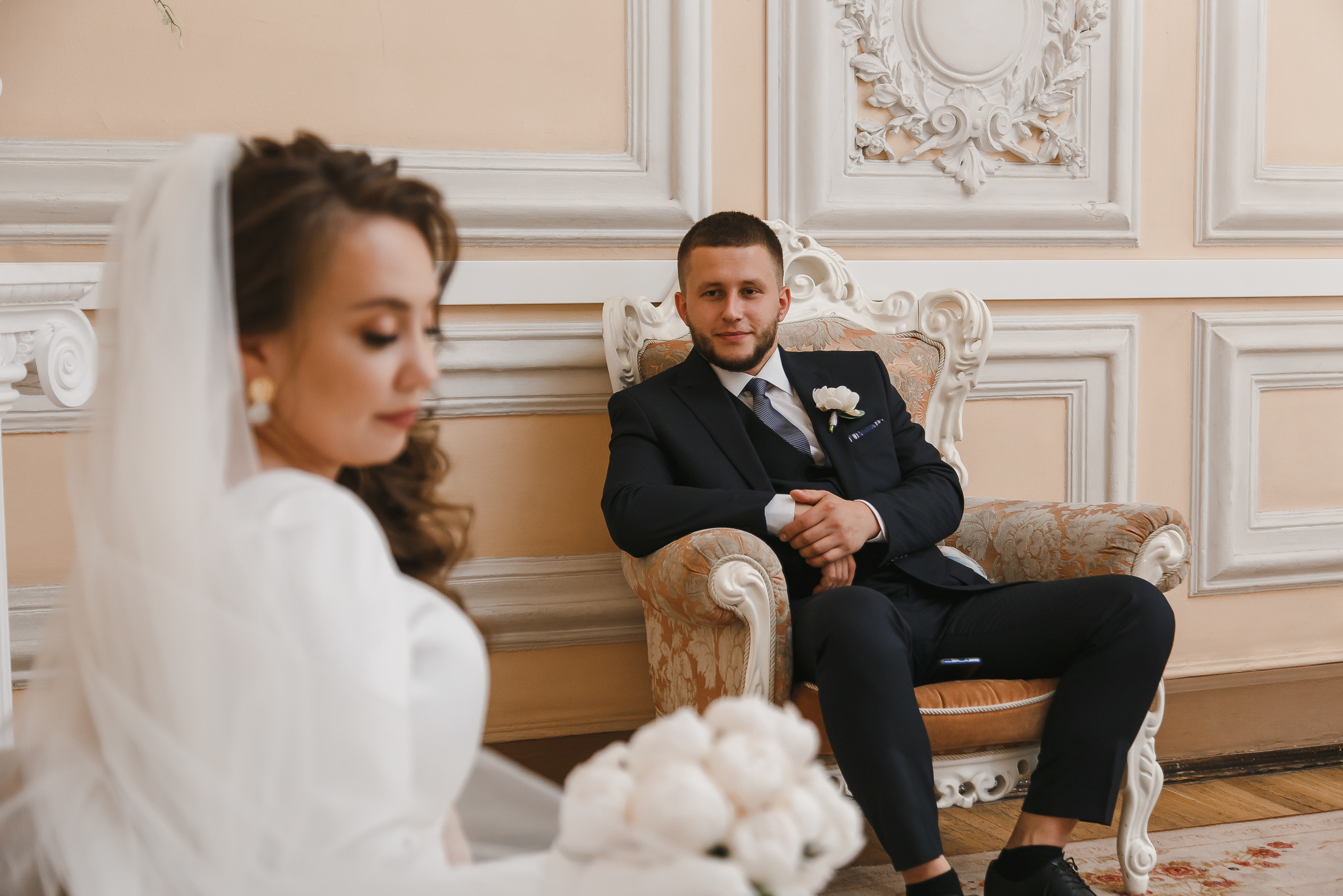 Фотосъемка свадьбы в 1 дворце бракосочетания