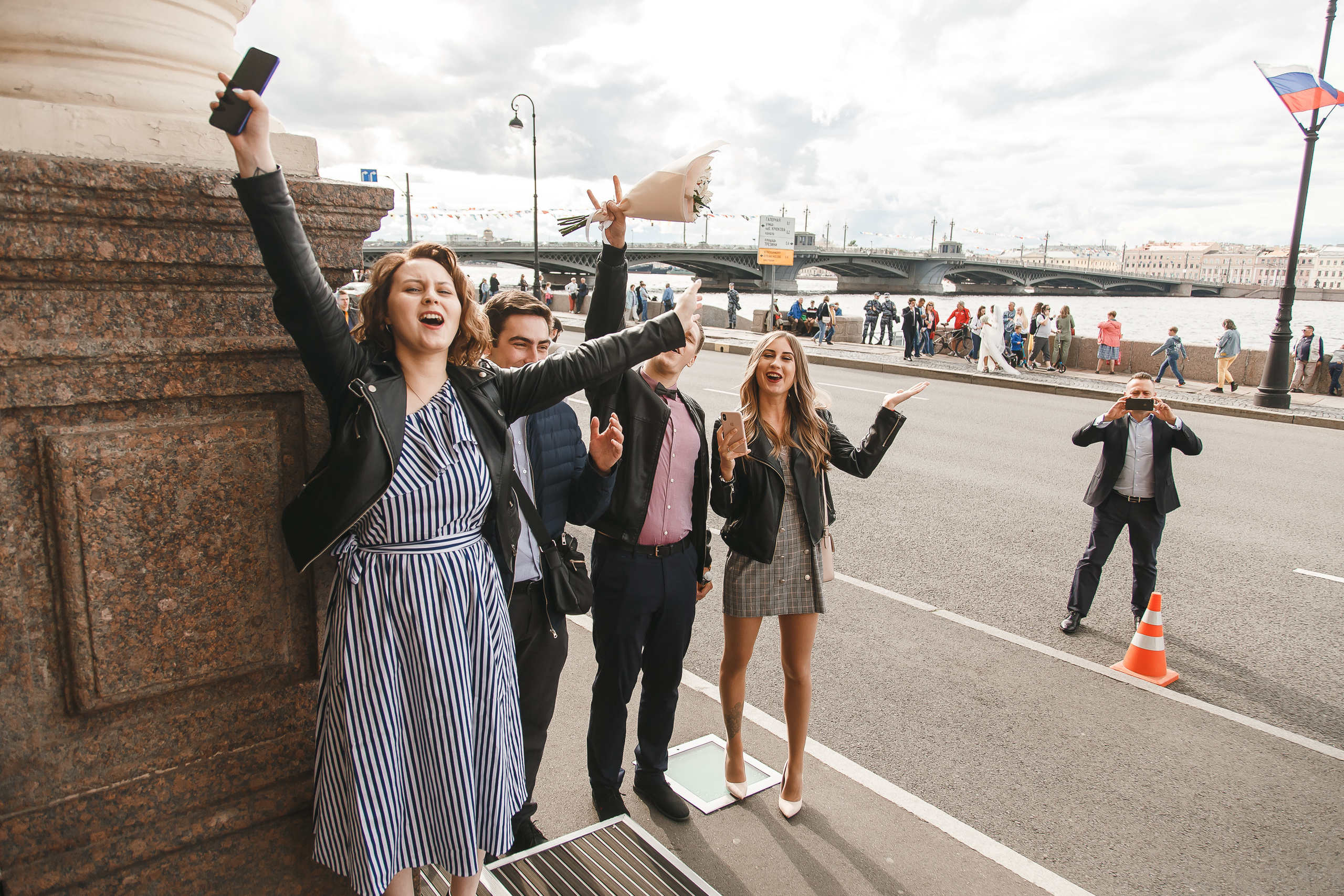 Фотосъемка свадьбы в 1 дворце бракосочетания