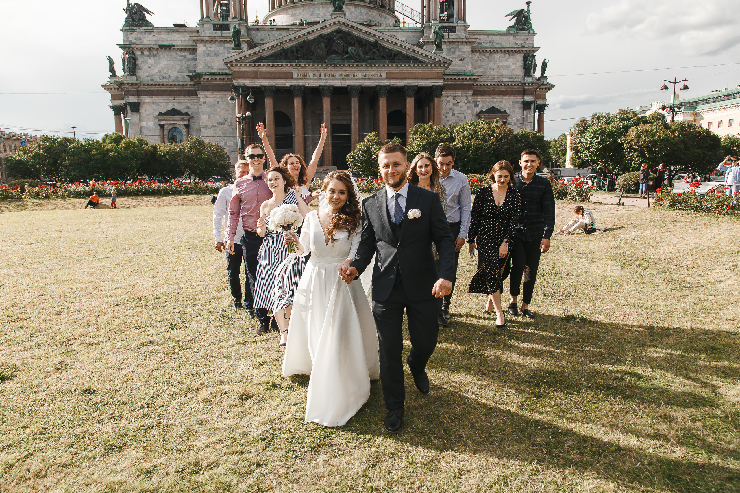 Фотосъемка свадьбы в 1 дворце бракосочетания