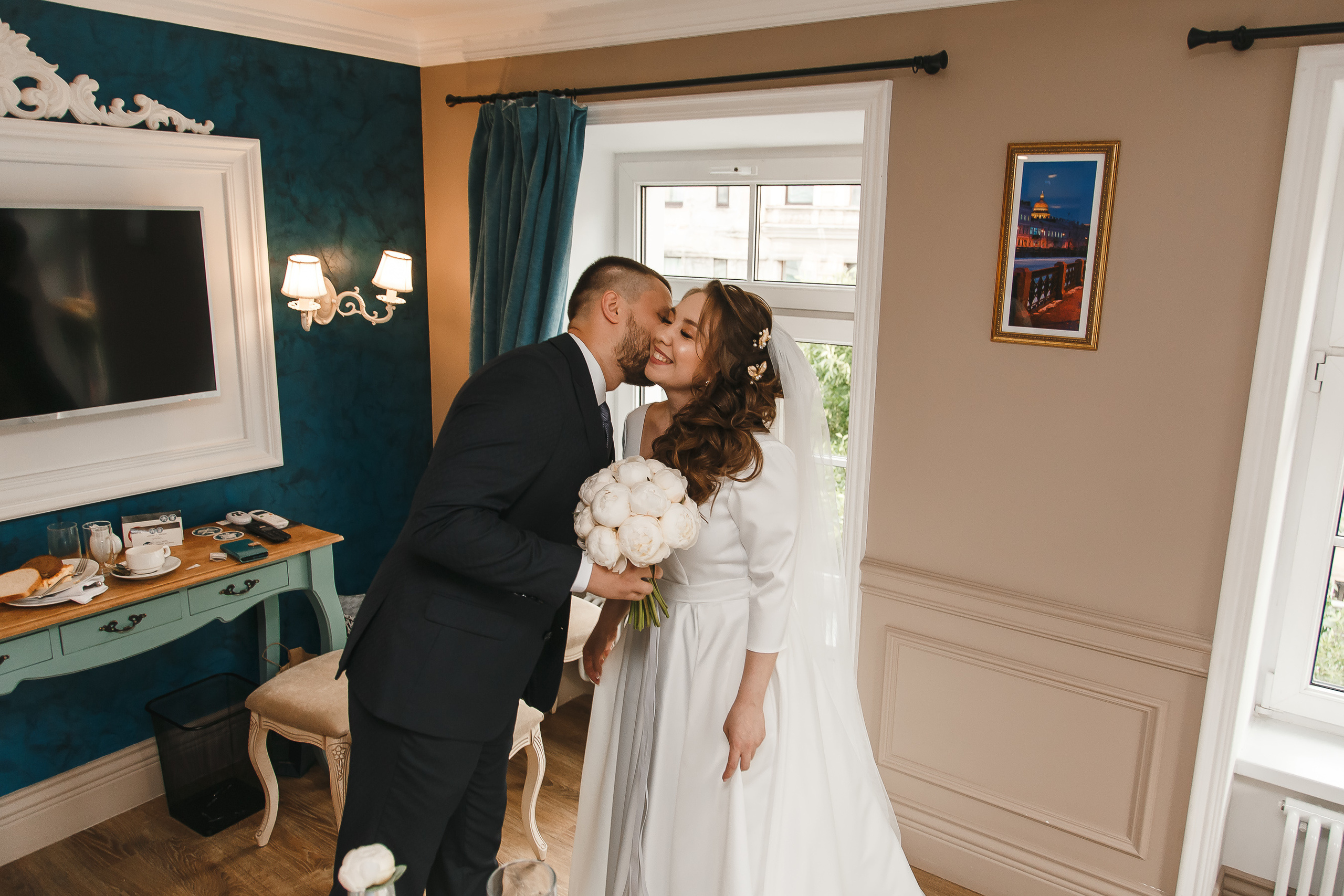 Фотосъемка свадьбы в 1 дворце бракосочетания