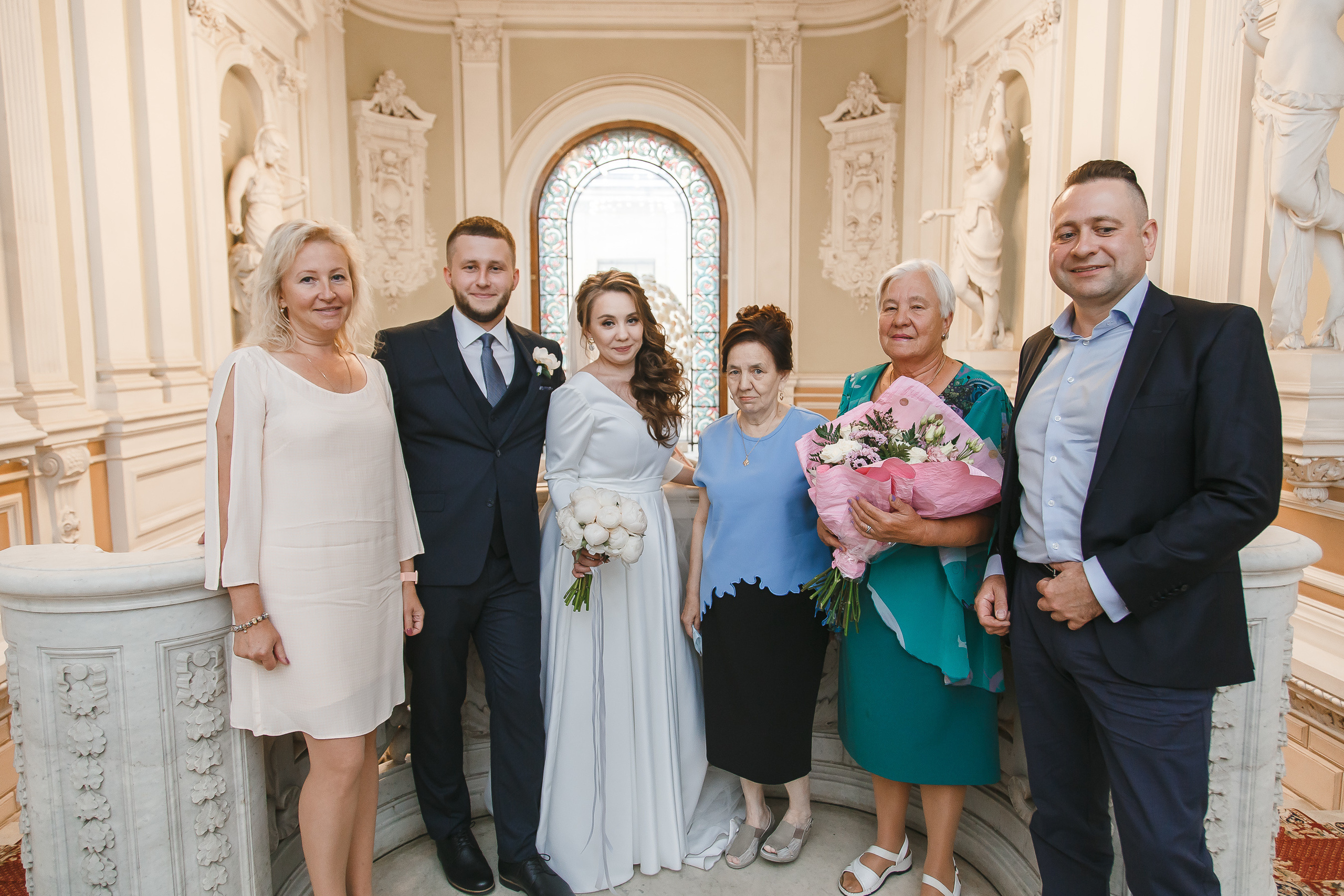 Фотосъемка свадьбы в 1 дворце бракосочетания