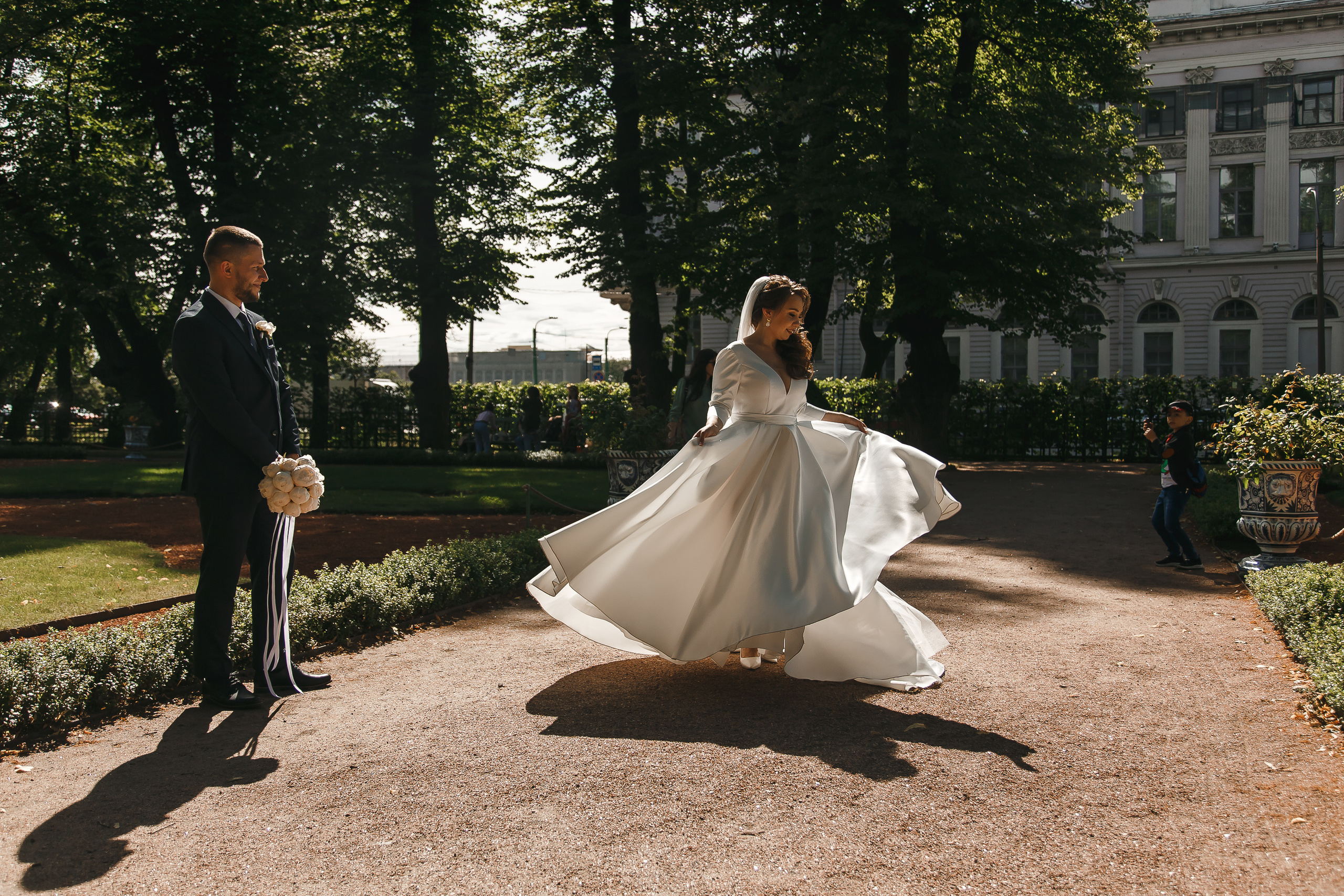 Фотосъемка свадьбы в 1 дворце бракосочетания