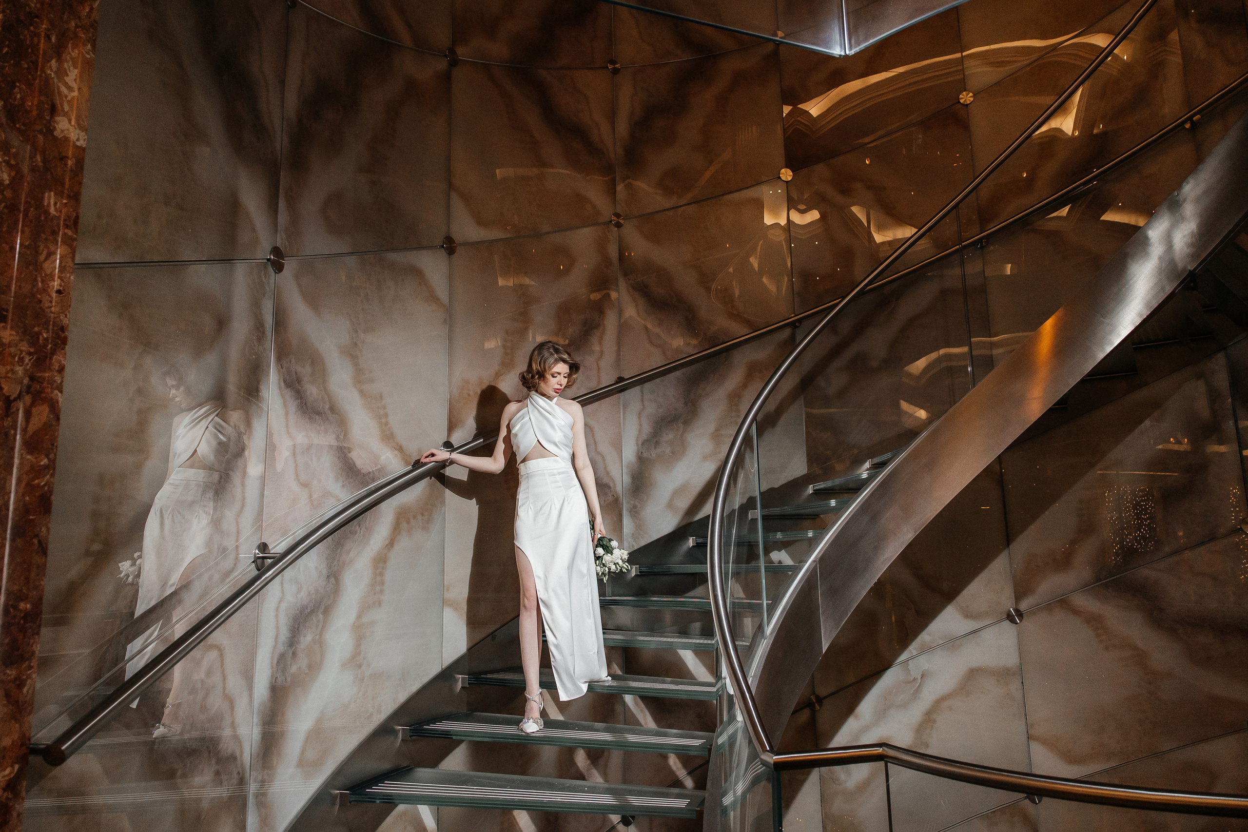 свадебная фотосессия в отеле continental в москве