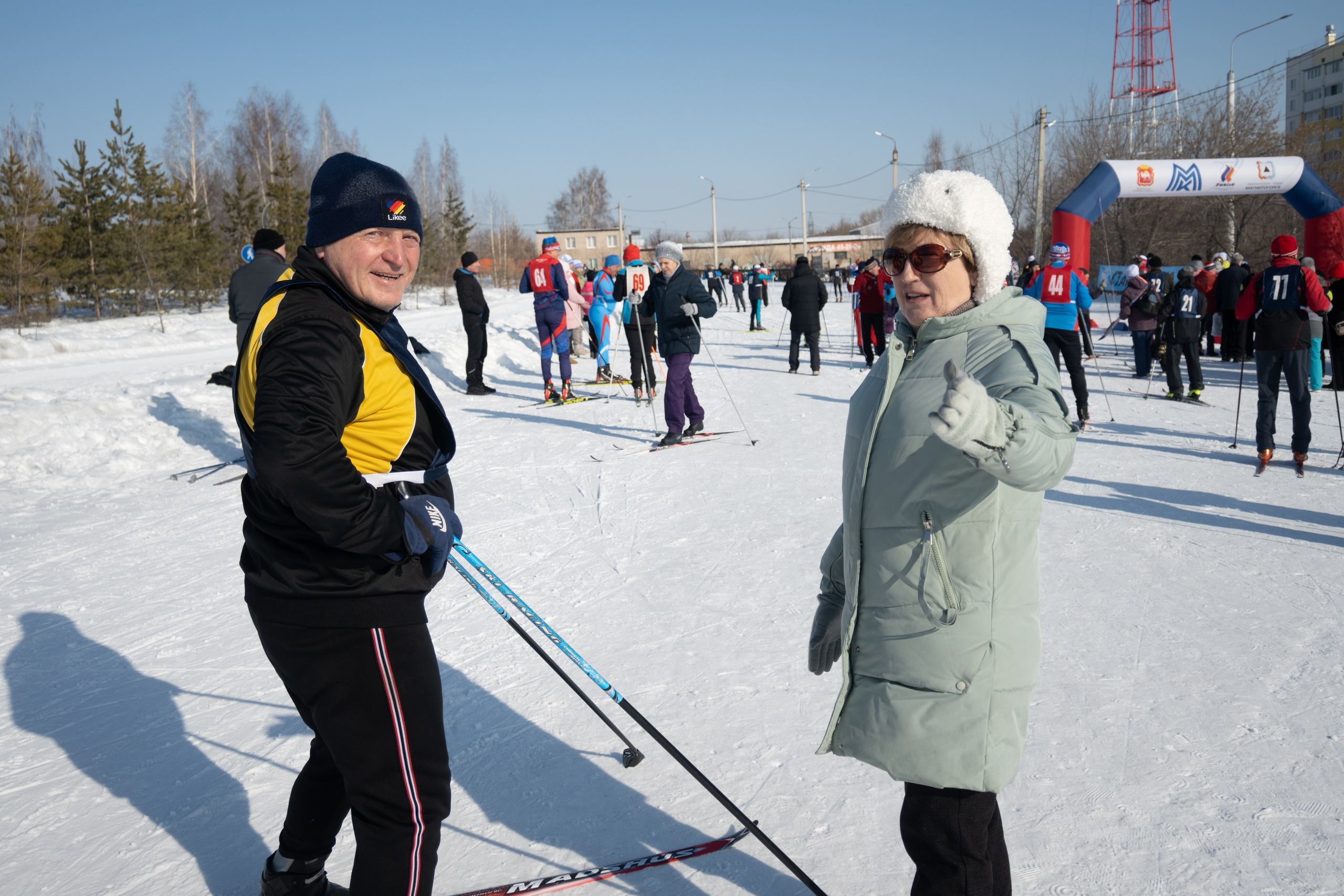 Лыжня Магнитогорск. Evgeniy Roslov