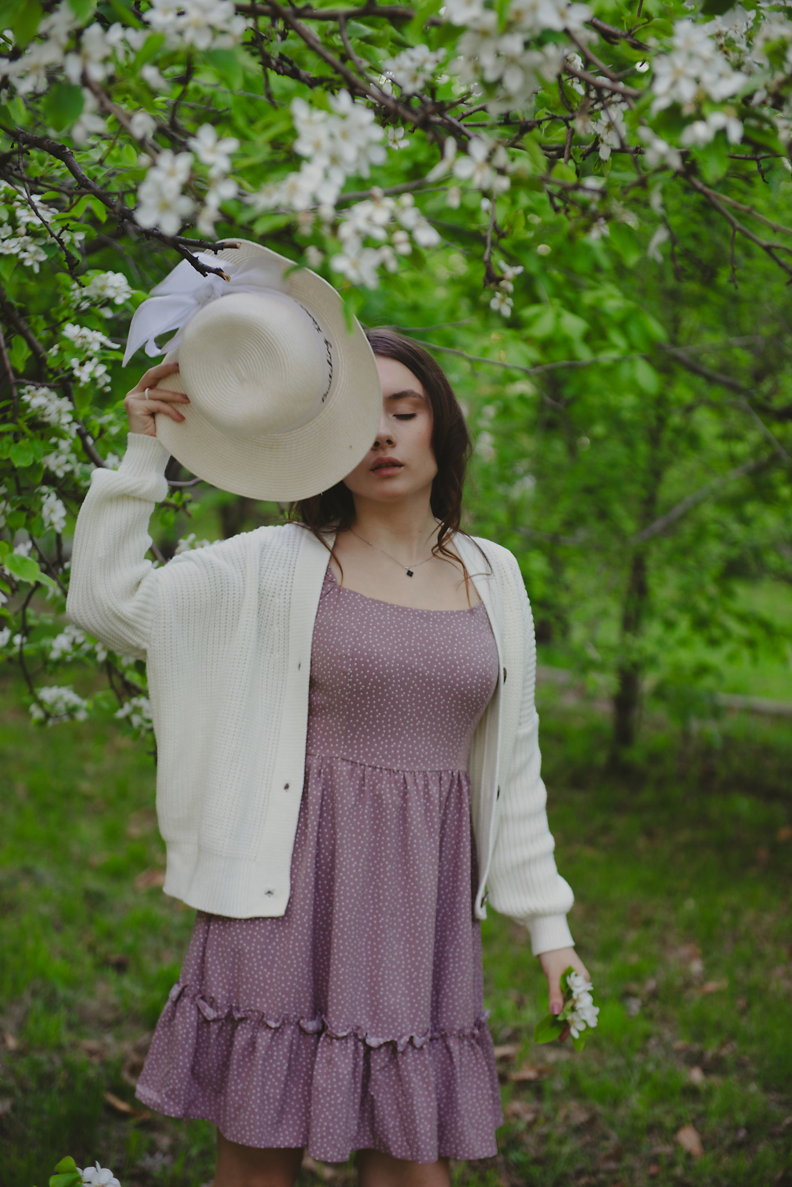 Прогулка в цветущих яблонях. Фотограф в Хабаровске