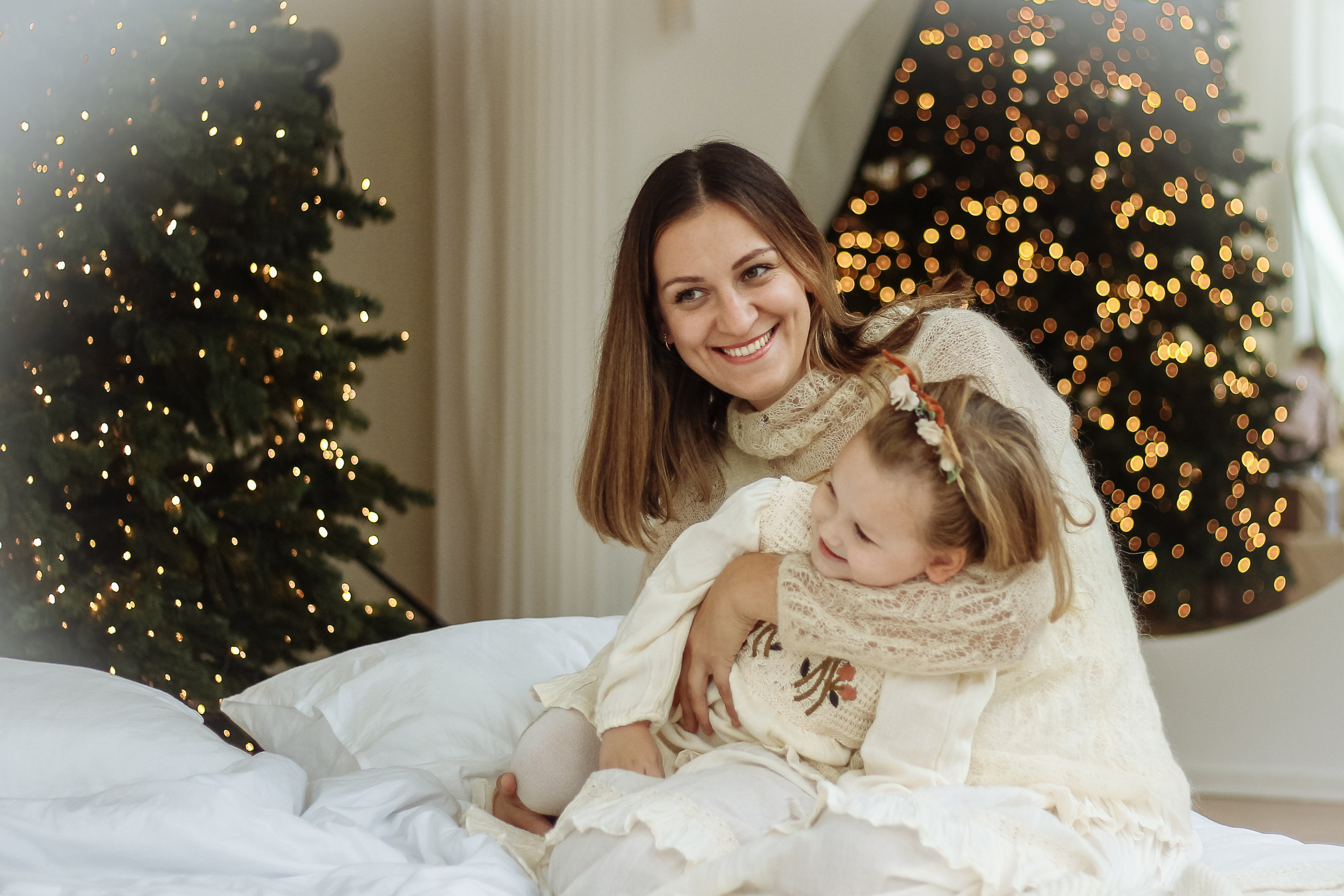 Новогодняя семейная фотосессия в Москве