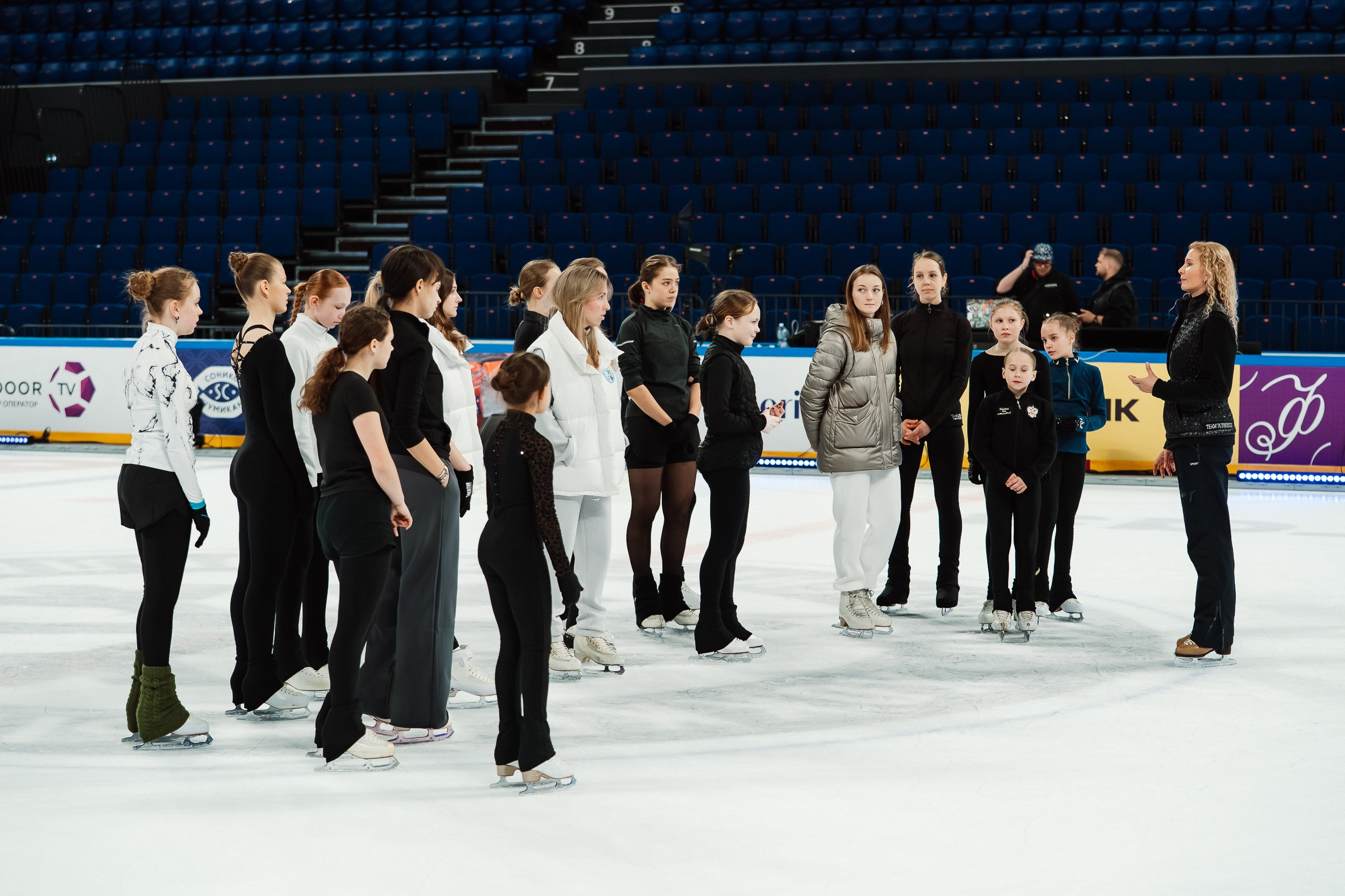Мастер-класс Этери Тутберидзе в Новосибирске. Воробьева Ксения — Спортивный и танцевальный фотограф Новосибирск
