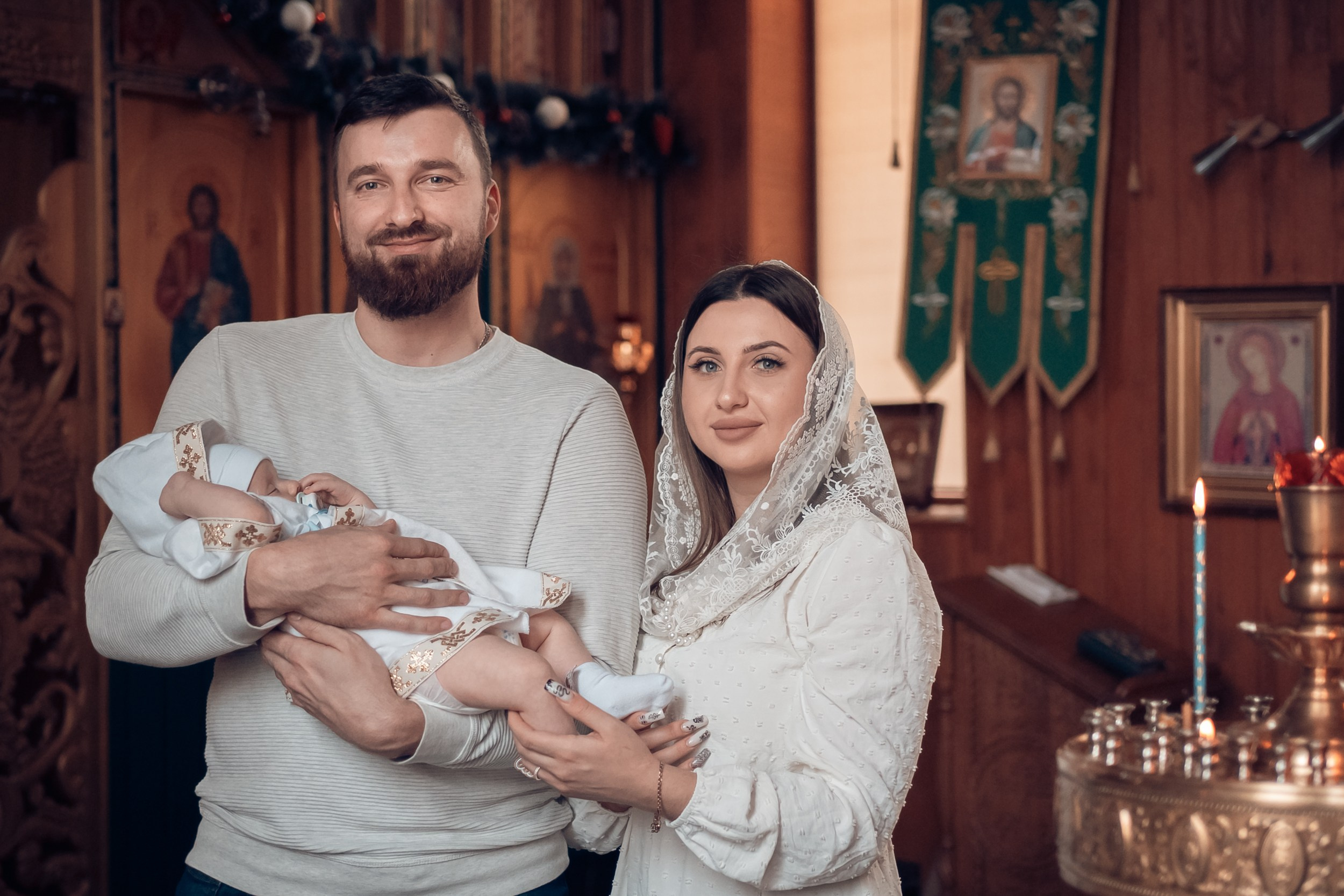 Крещение в храме Блж.Ксении Петербургской Севастополь. Церковный фотограф Севастополь
