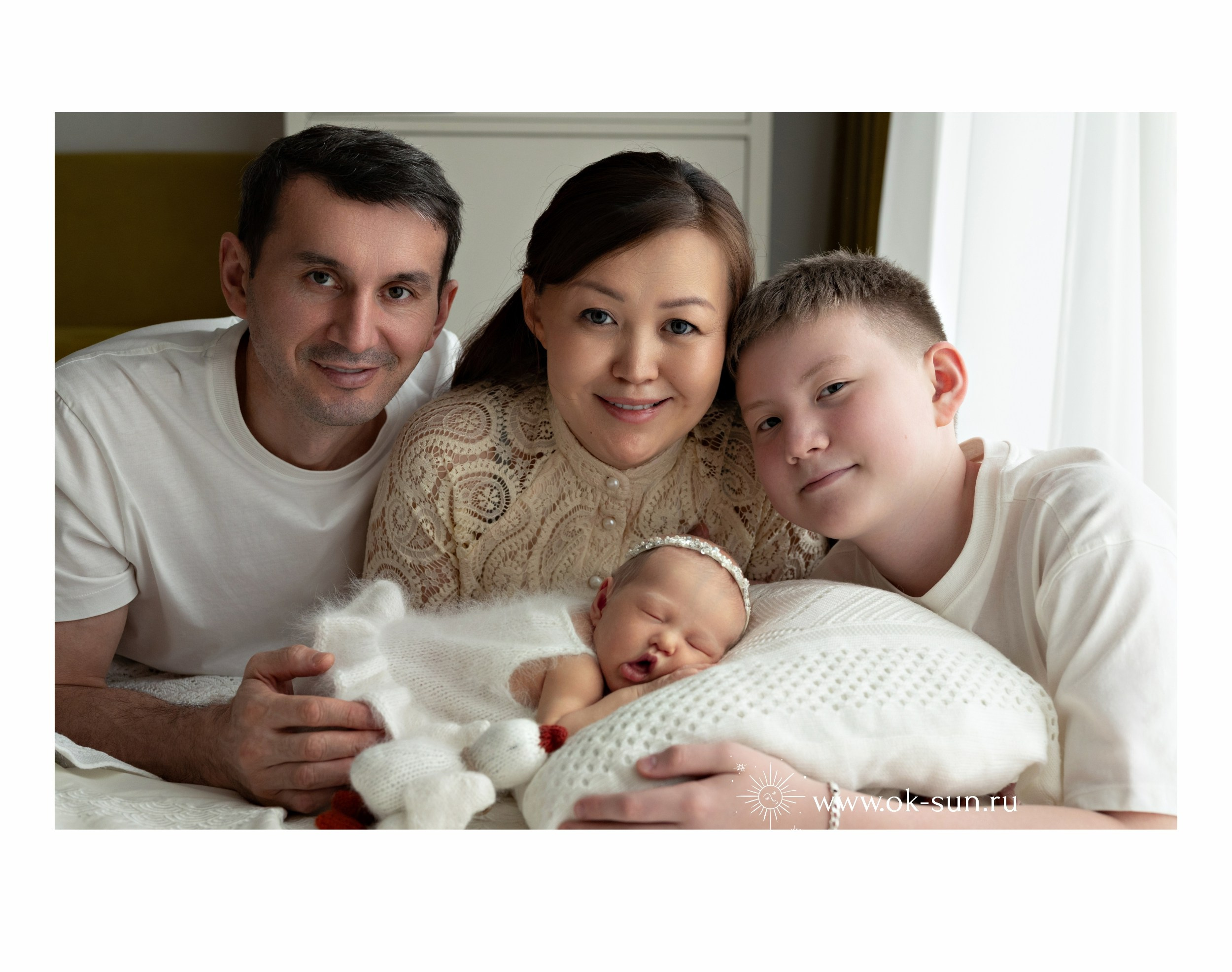 Фотосессия ньюборн девочки