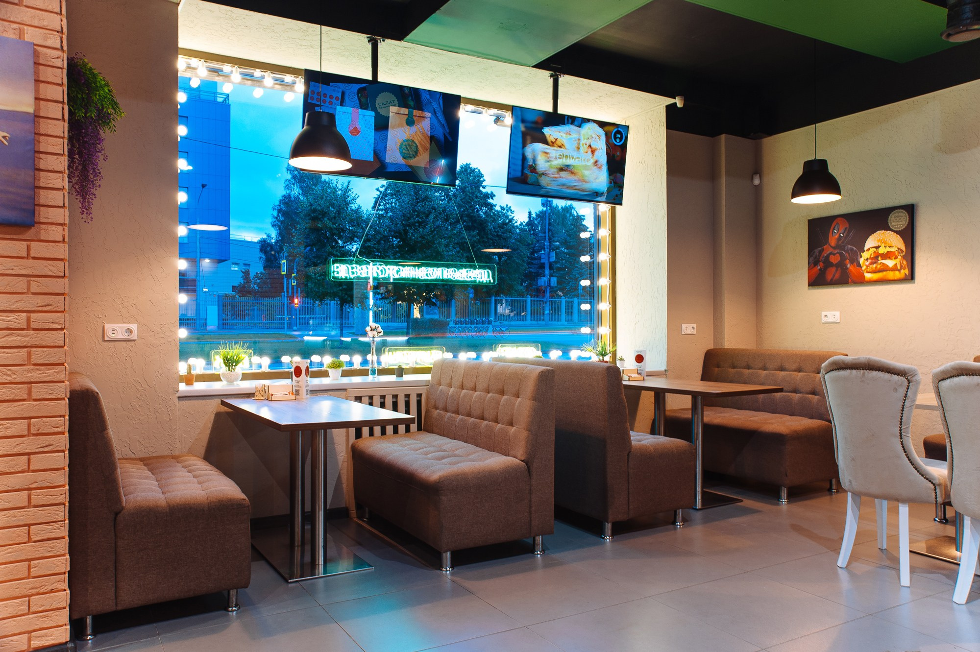 Интерьерная съемка, съемка в кафе Москва, фотограф интерьеров, фото кафе