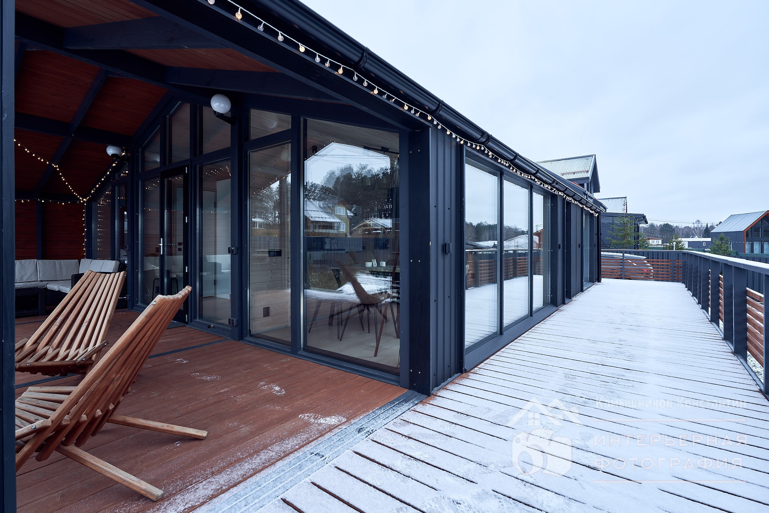 Зимний загородный дом в Подмосковье. Константин Камышников: интерьерный фотограф в Москве и Подмосковье