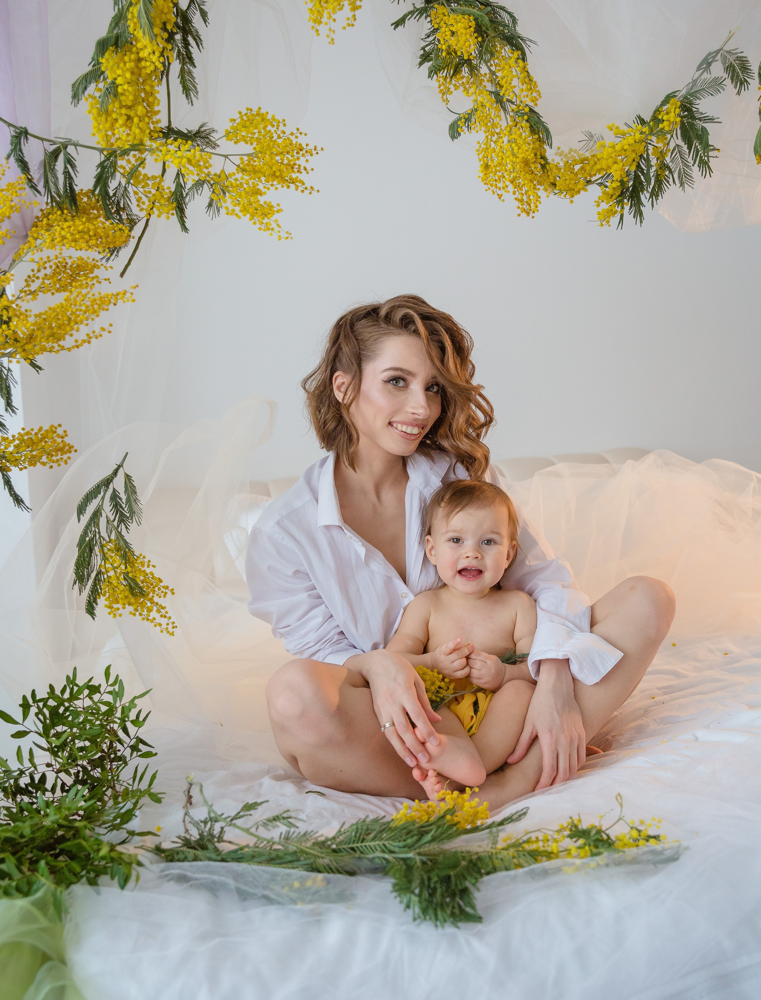 Фотосессия малышей до года