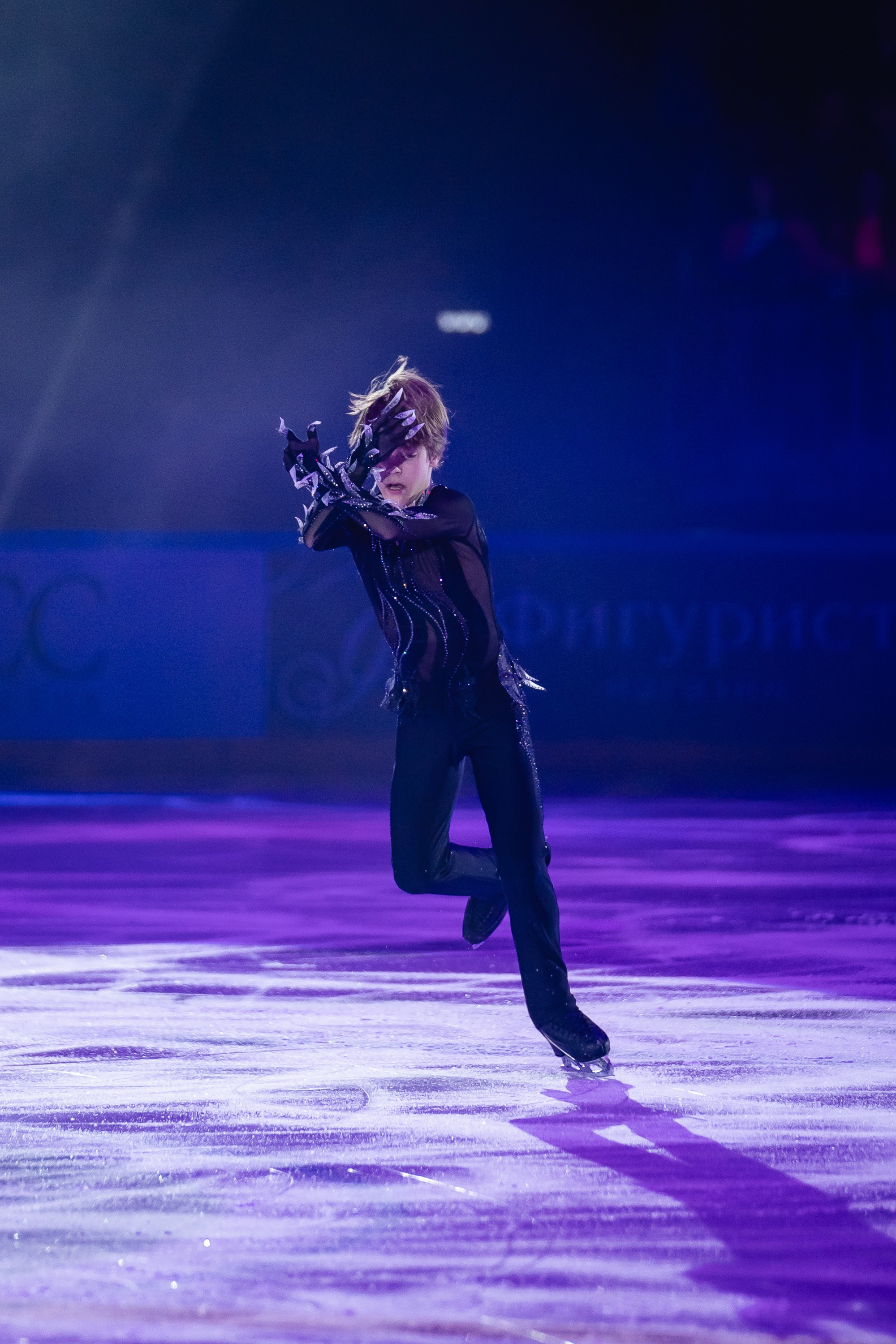 Шоу «Чемпионы на льду» в Новосибирске. Воробьева Ксения — Спортивный и танцевальный фотограф Новосибирск