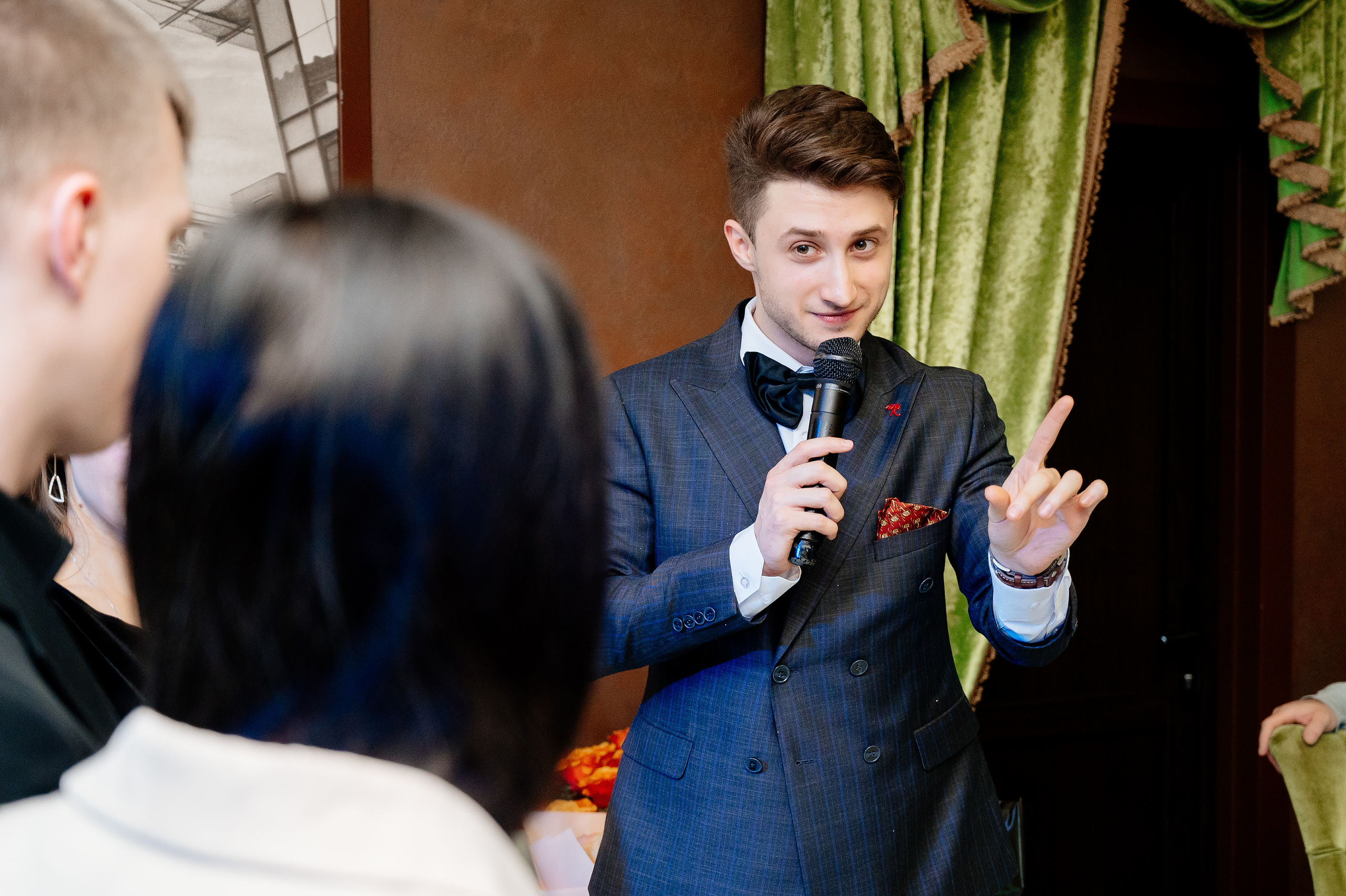 Ведущий Соколов. Подрядчики и друзья сети свадебных площадок House for wedding