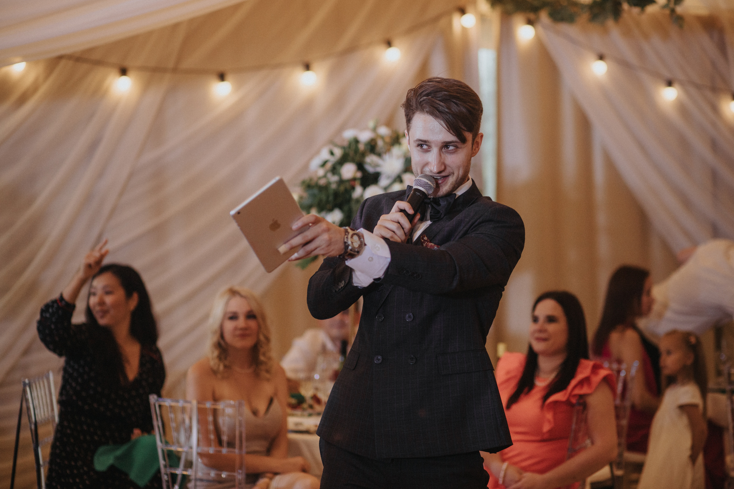 Ведущий Соколов. Подрядчики и друзья сети свадебных площадок House for wedding